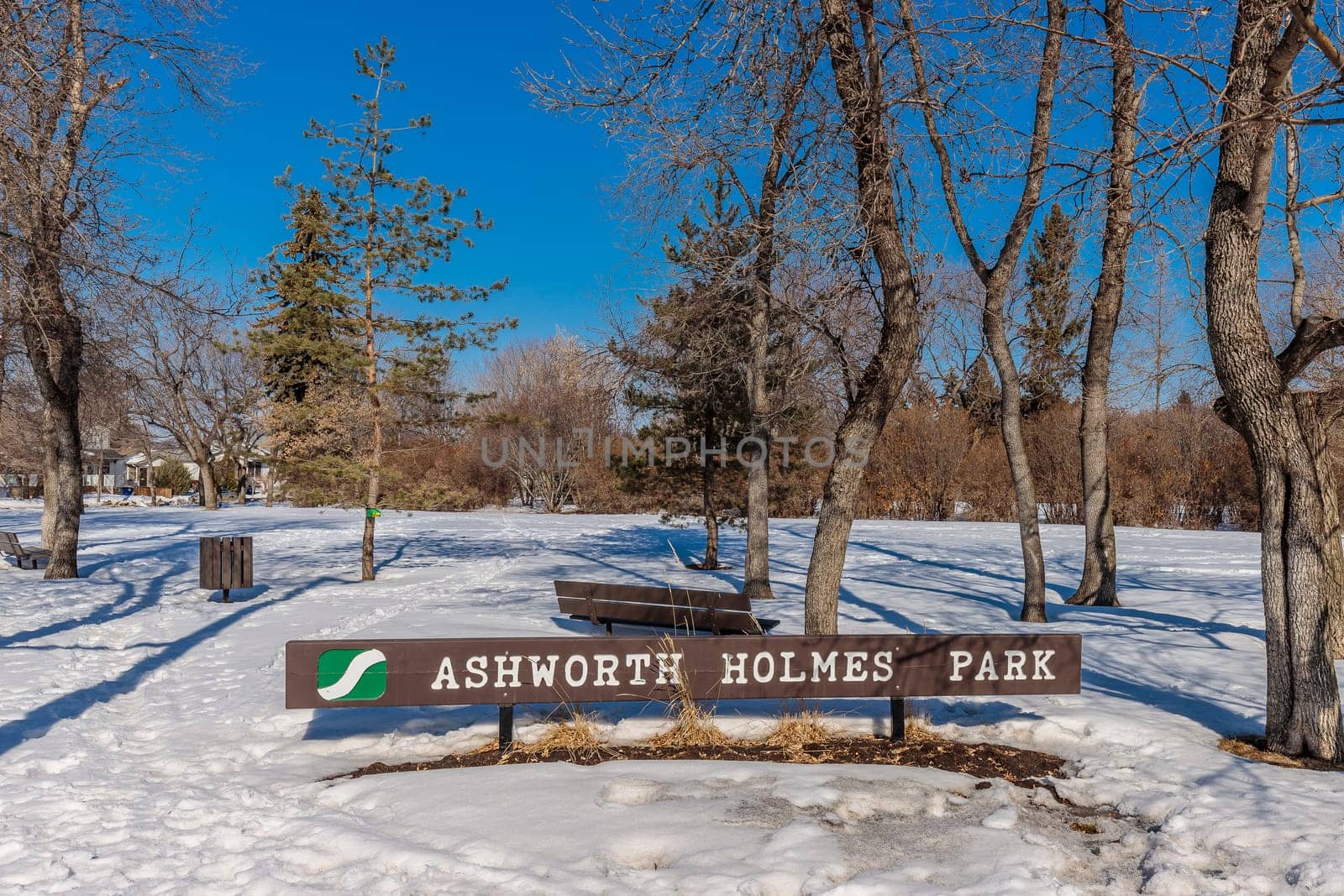 Ashworth Holmes Park is located in the Caswell Hill neighborhood of Saskatoon.