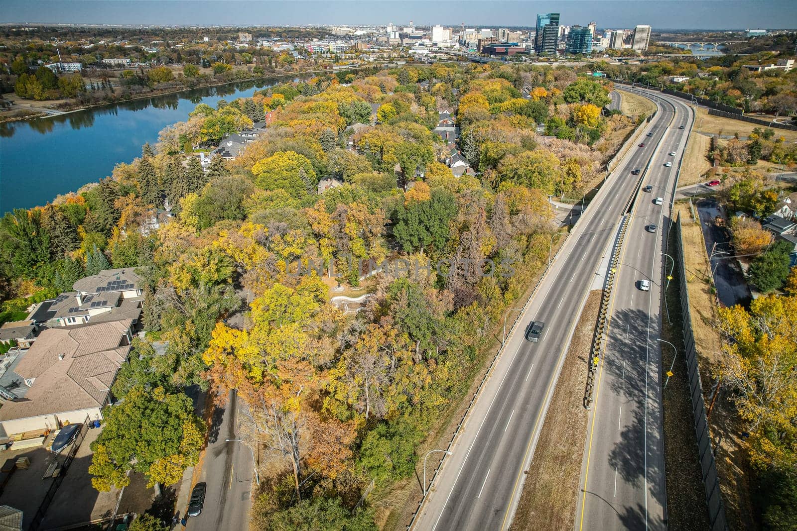 Nutana is a primarily residential neighbourhood located near the centre of Saskatoon, Saskatchewan, Canada. It includes the business district of Broadway Avenue. It comprises a nearly even mixture of low-density, single detached dwellings and apartment-style multiple unit dwellings