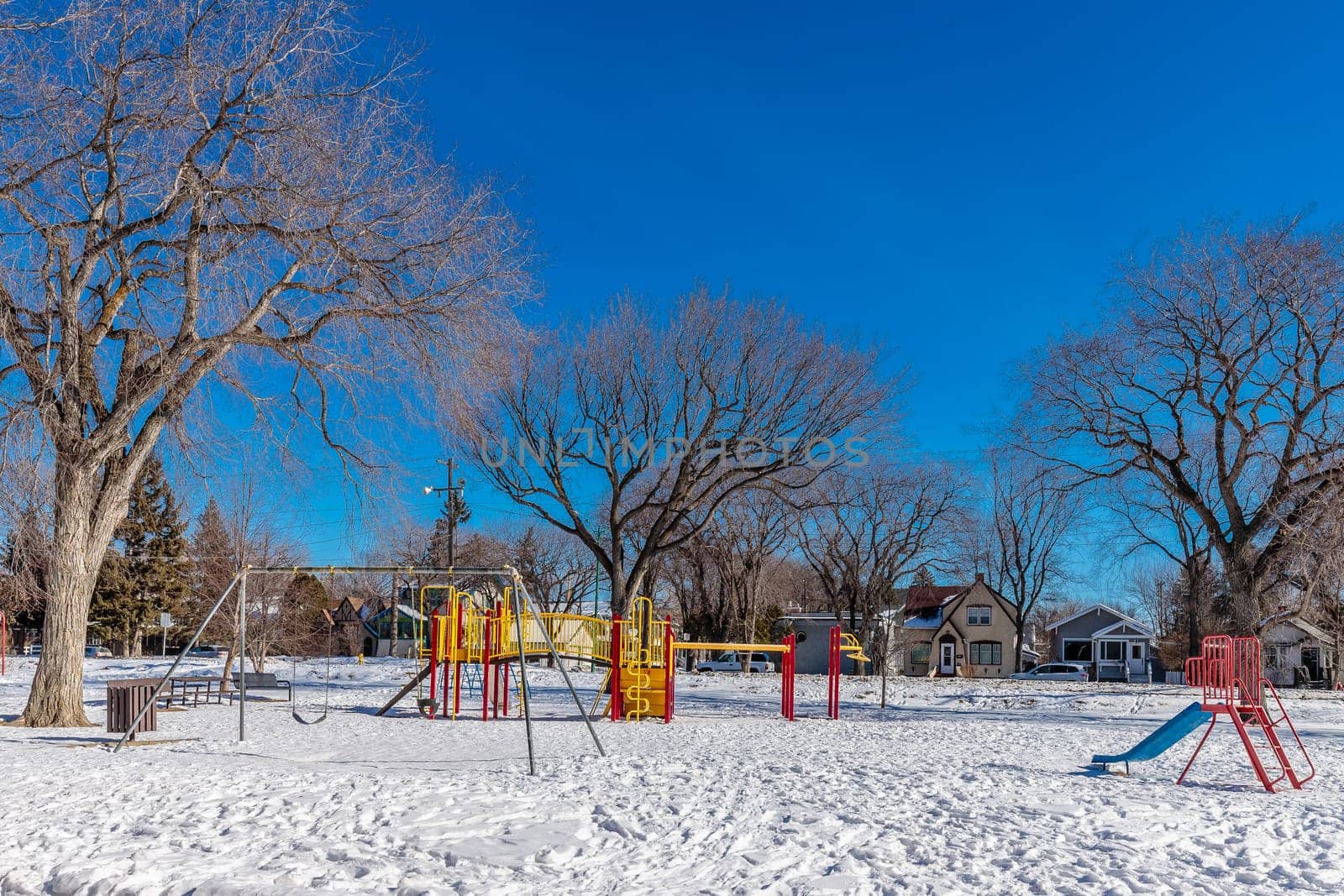Buena Vista Park is located in the Buena Vista neighborhood of Saskatoon.