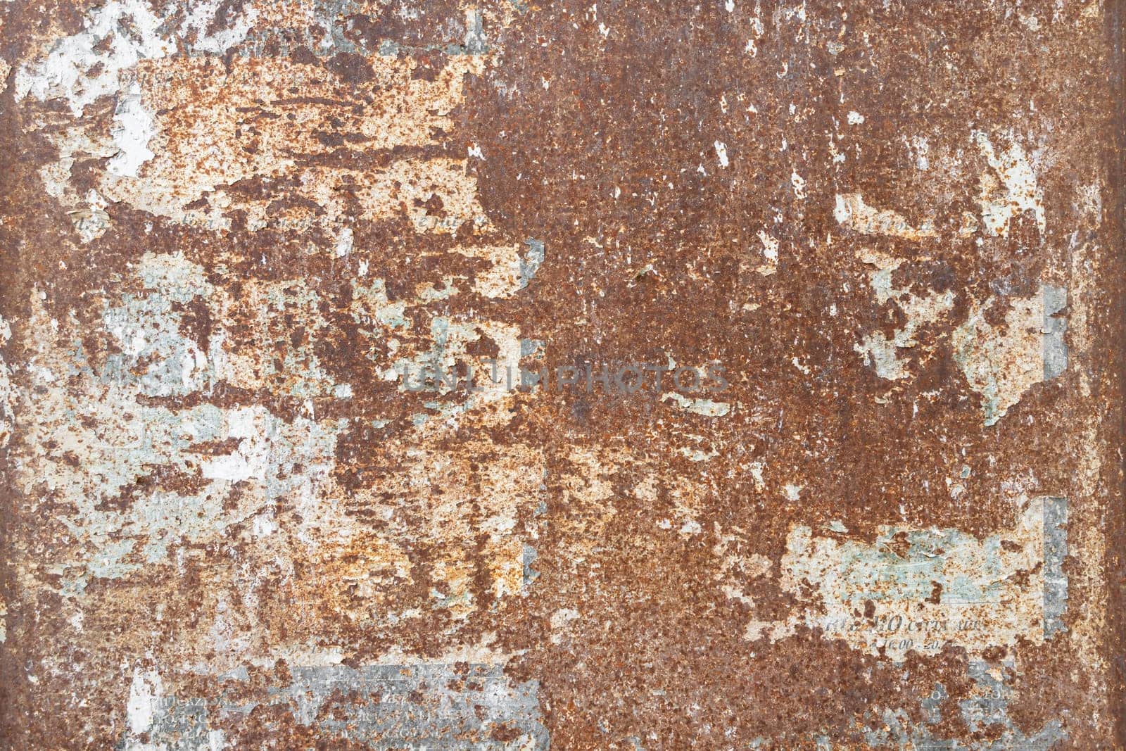 Grunge rusty metal texture, rust and oxidized metal background. Old iron panel.