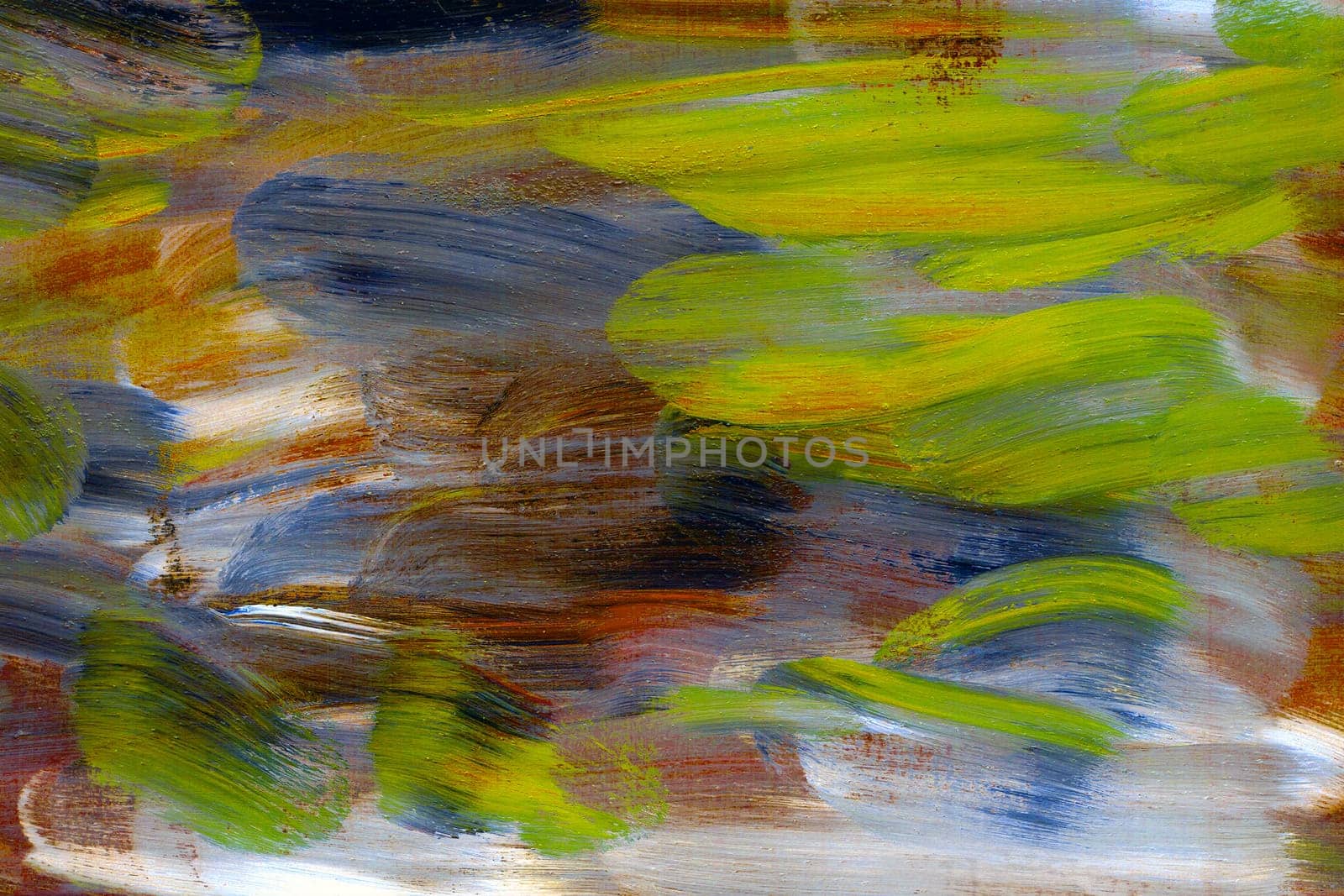 Multicolored abstract hand painted background