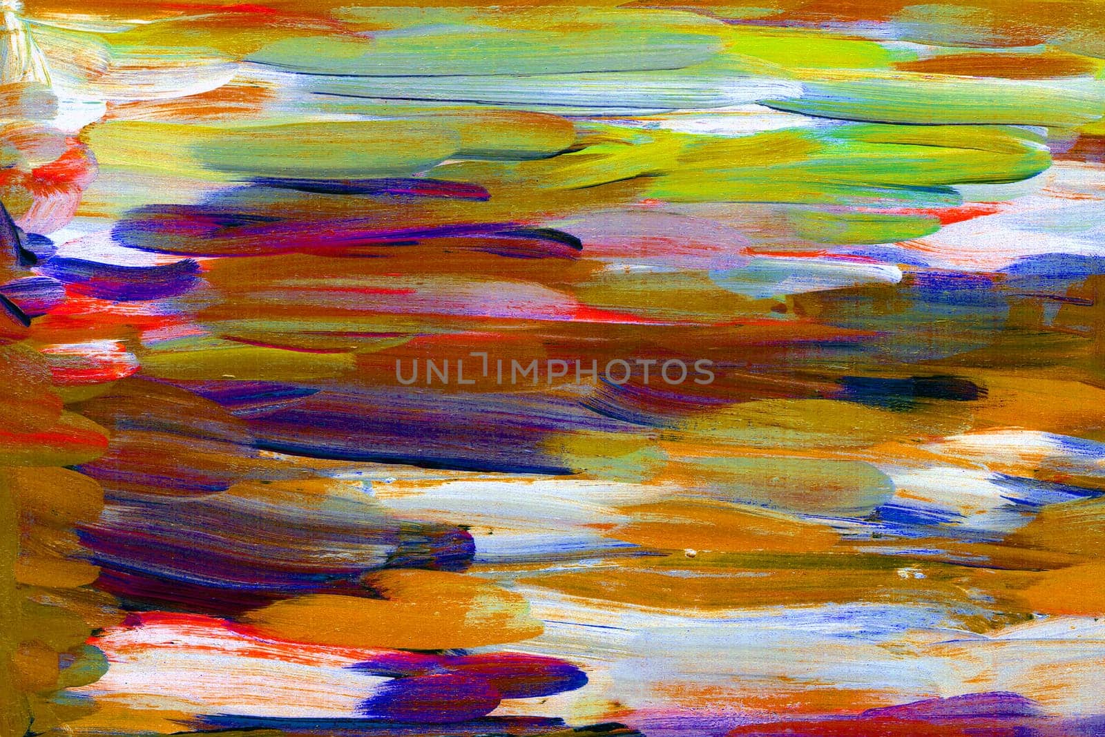 Multicolored abstract hand painted background by Dustick