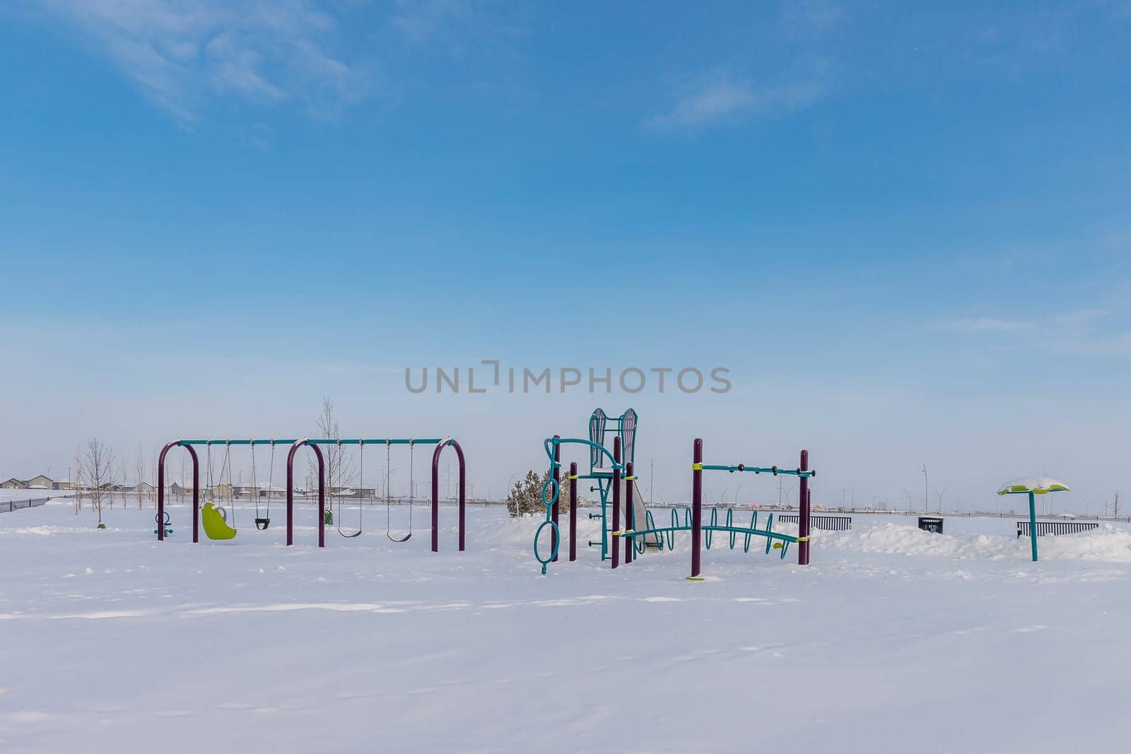 Richards Park is located in the Evergreen neighborhood of Saskatoon.