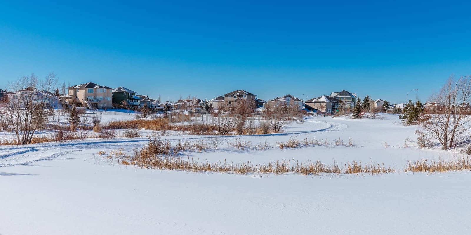 Donna L. Birkmaier Park is located in the Briarwood neighborhood of Saskatoon.