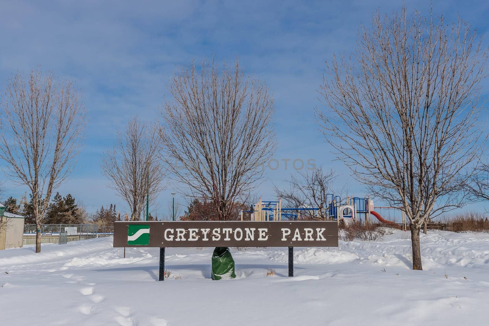 Greystone Park is located in the Greystone Heights neighborhood of Saskatoon.
