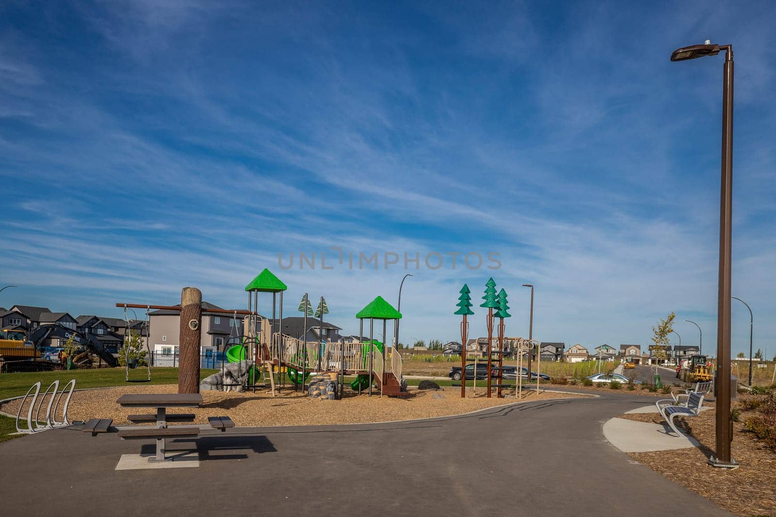 Brighton Park is located in the Brighton neighborhood of Saskatoon.