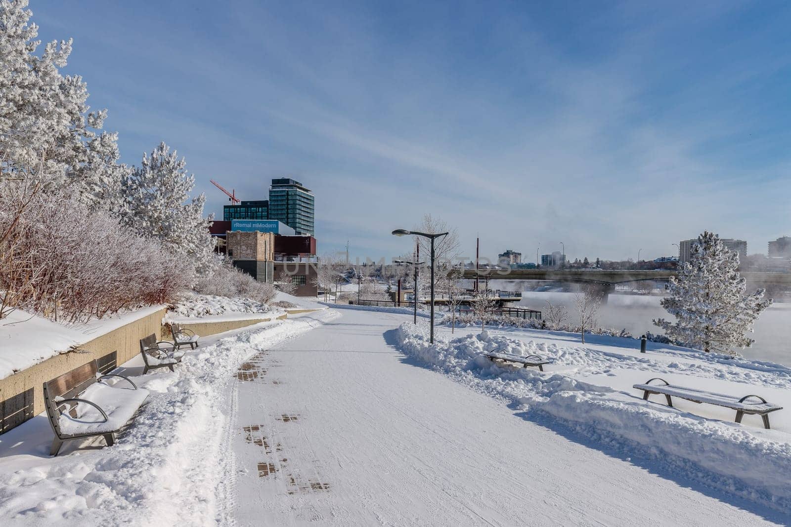 River Landing is located in the Central Business District (Downtown) neighborhood of Saskatoon.