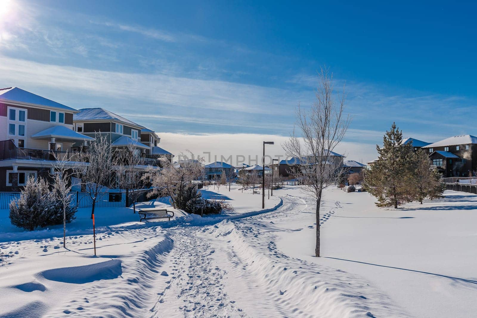 Kusch Park is located in the Willowgrove neighborhood of Saskatoon.