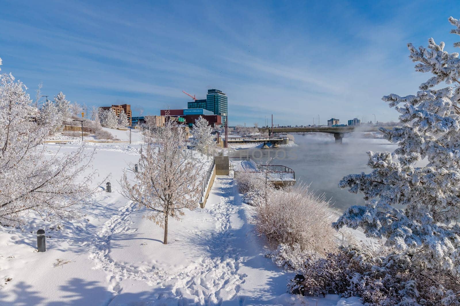 River Landing is located in the Central Business District (Downtown) neighborhood of Saskatoon.