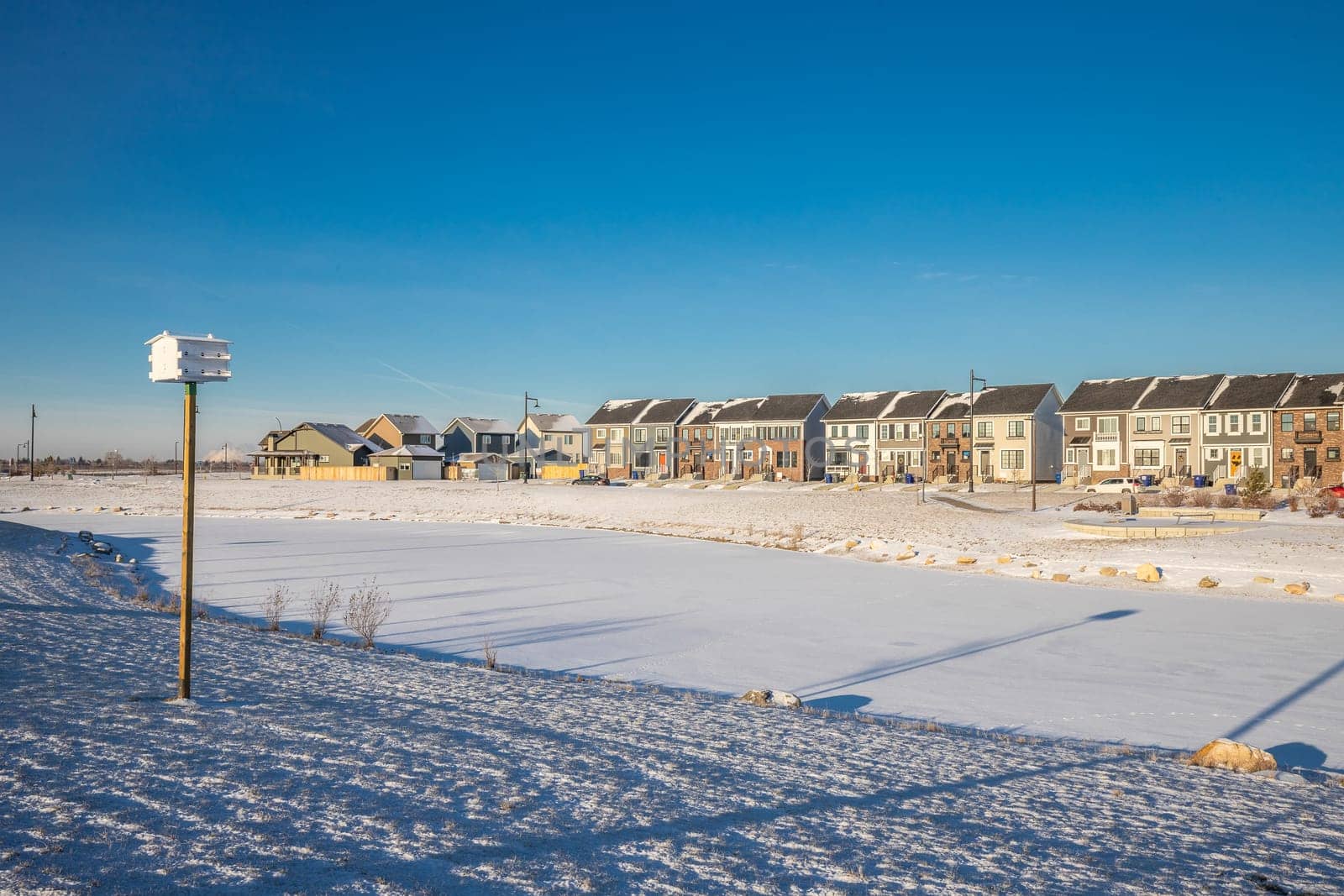 Brighton Common Park is located in the Brighton neighborhood of Saskatoon.