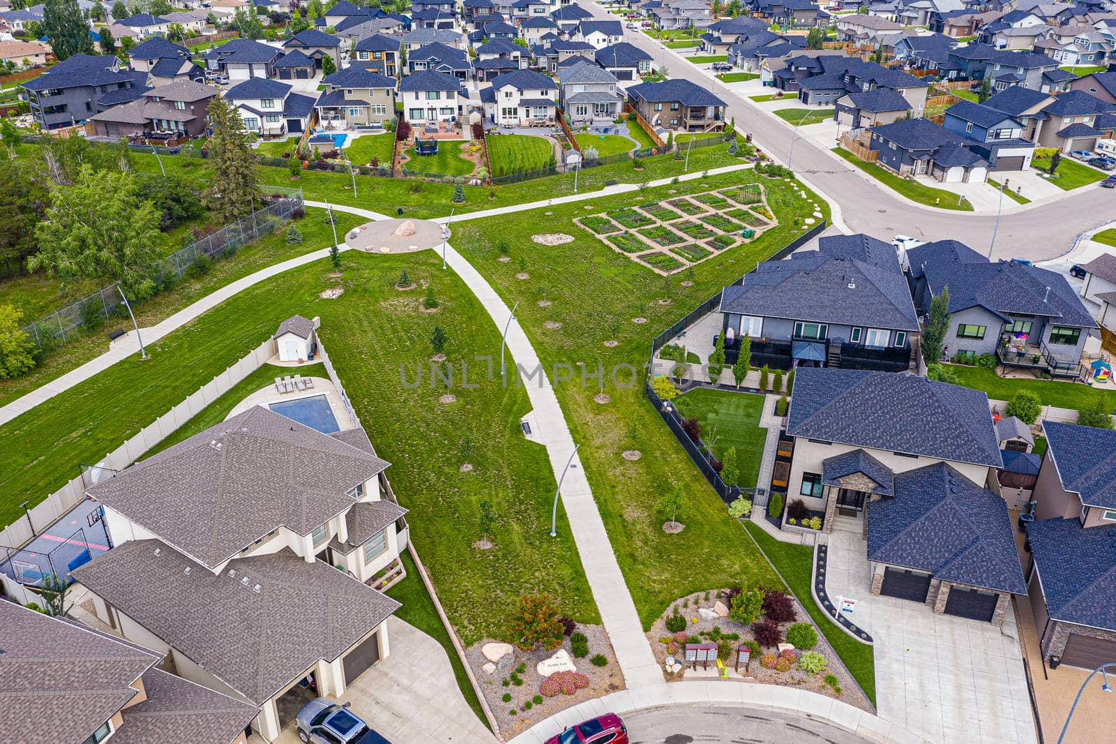 Prebble Park is located in the Evergreen neighborhood of Saskatoon.