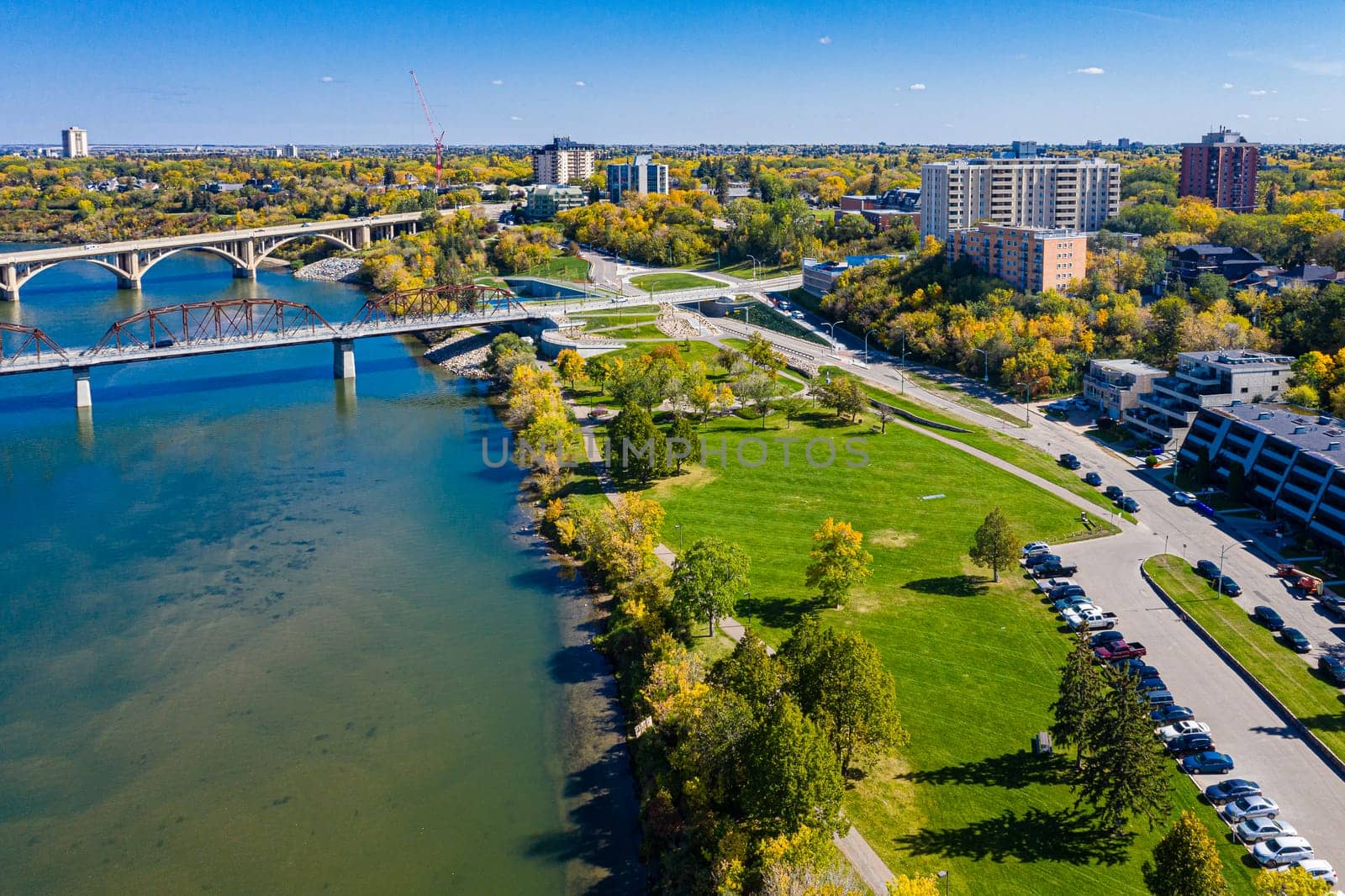 Rotary Park is located in the Nutana neighborhood of Saskatoon.