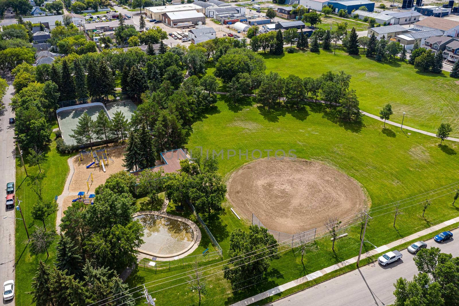 Optimist Park in Saskatoon, Saskatchewan, Canada by sprokop