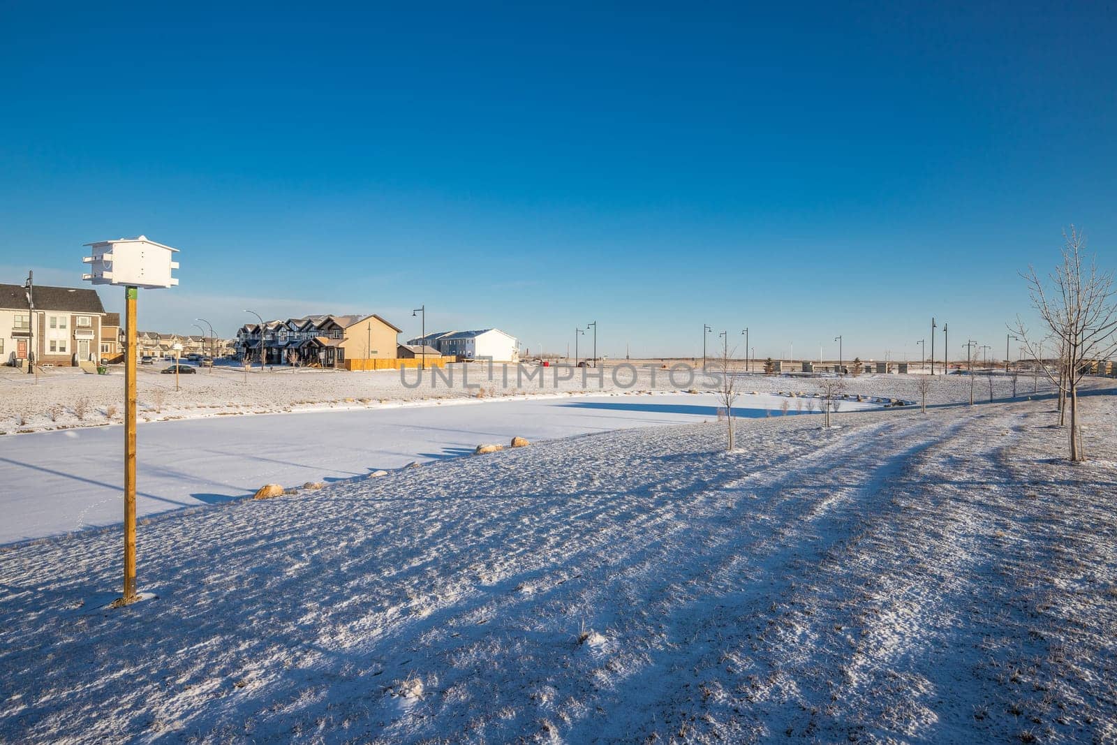 Brighton Common Park is located in the Brighton neighborhood of Saskatoon.