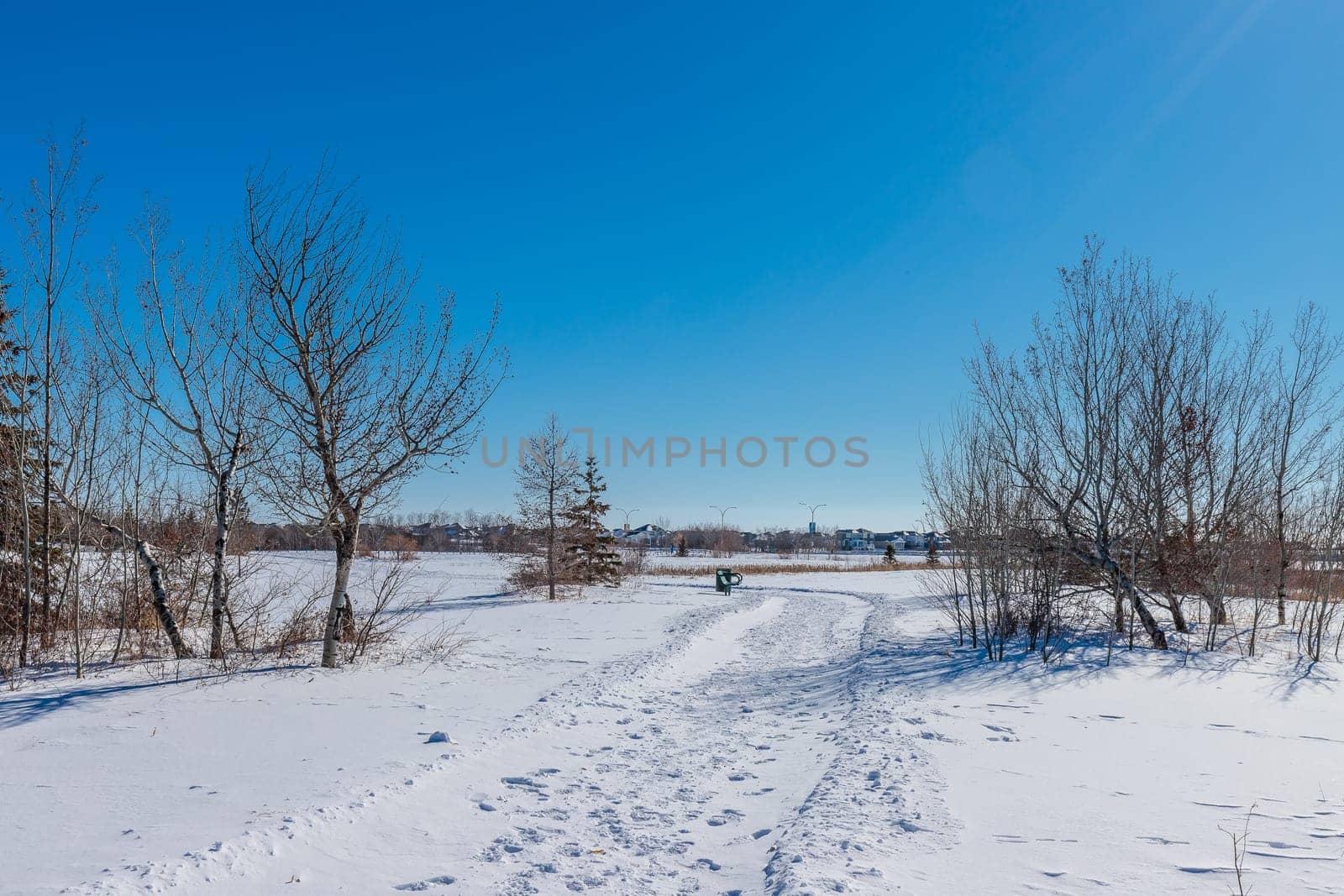 Donna L. Birkmaier Park is located in the Briarwood neighborhood of Saskatoon.