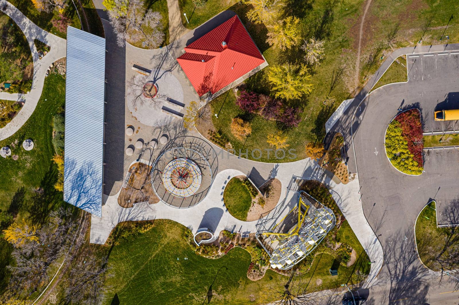 Kinsmen Park in Saskatoon, a hub of family fun. This image captures the park's vibrant play areas, scenic picnic spots, and the lively atmosphere, making it a cherished community destination.