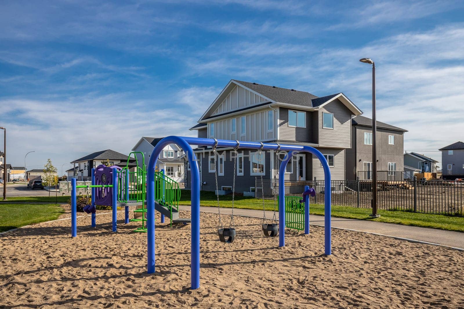 Explore the scenic beauty of Bidulka Park in Saskatoon. Captured here is the park's lush greenery, tranquil walking paths, and picturesque pond, a perfect spot for relaxation and nature walks.