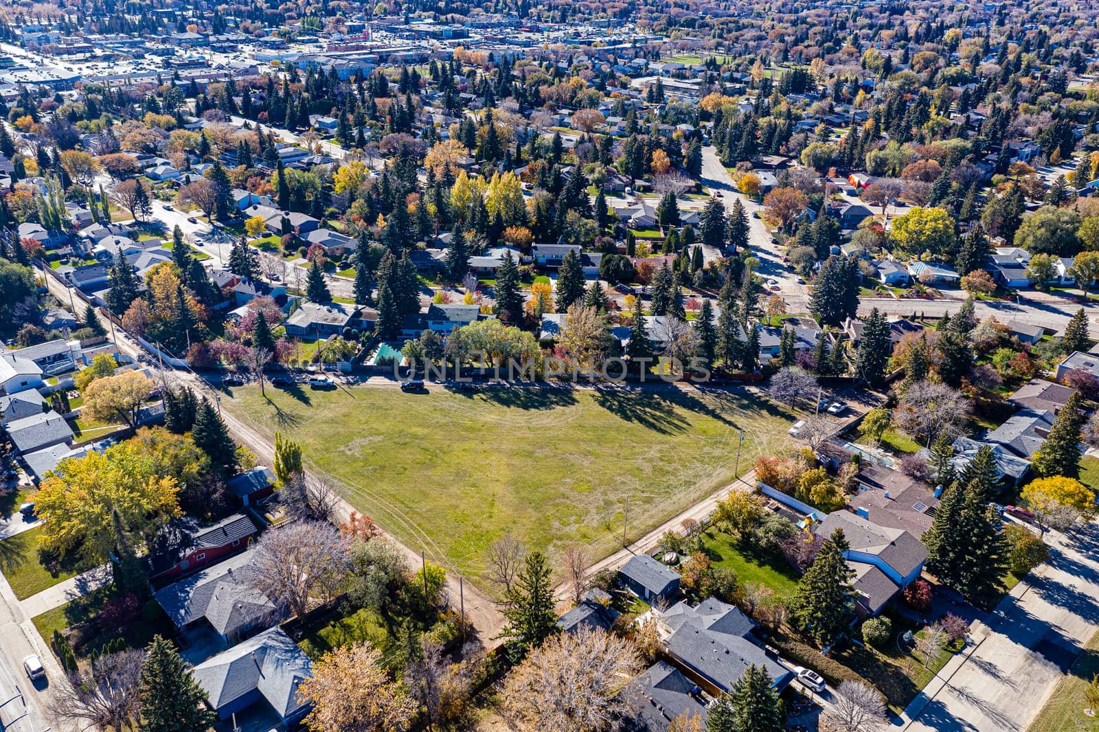 Rod V Real Park is located in the Grosvenor Park neighborhood of Saskatoon.