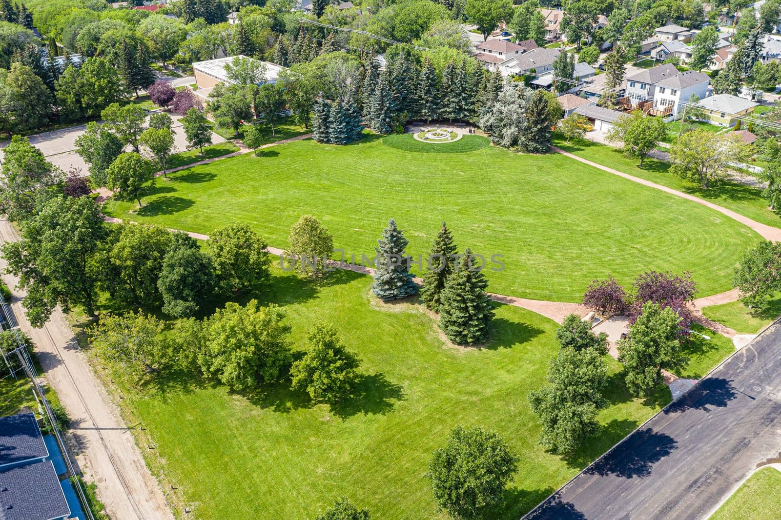 Raoul Wallenberg Park is located in the Varsity View neighborhood of Saskatoon.