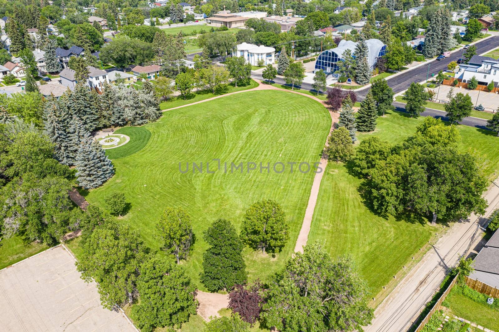 Raoul Wallenberg Park is located in the Varsity View neighborhood of Saskatoon.