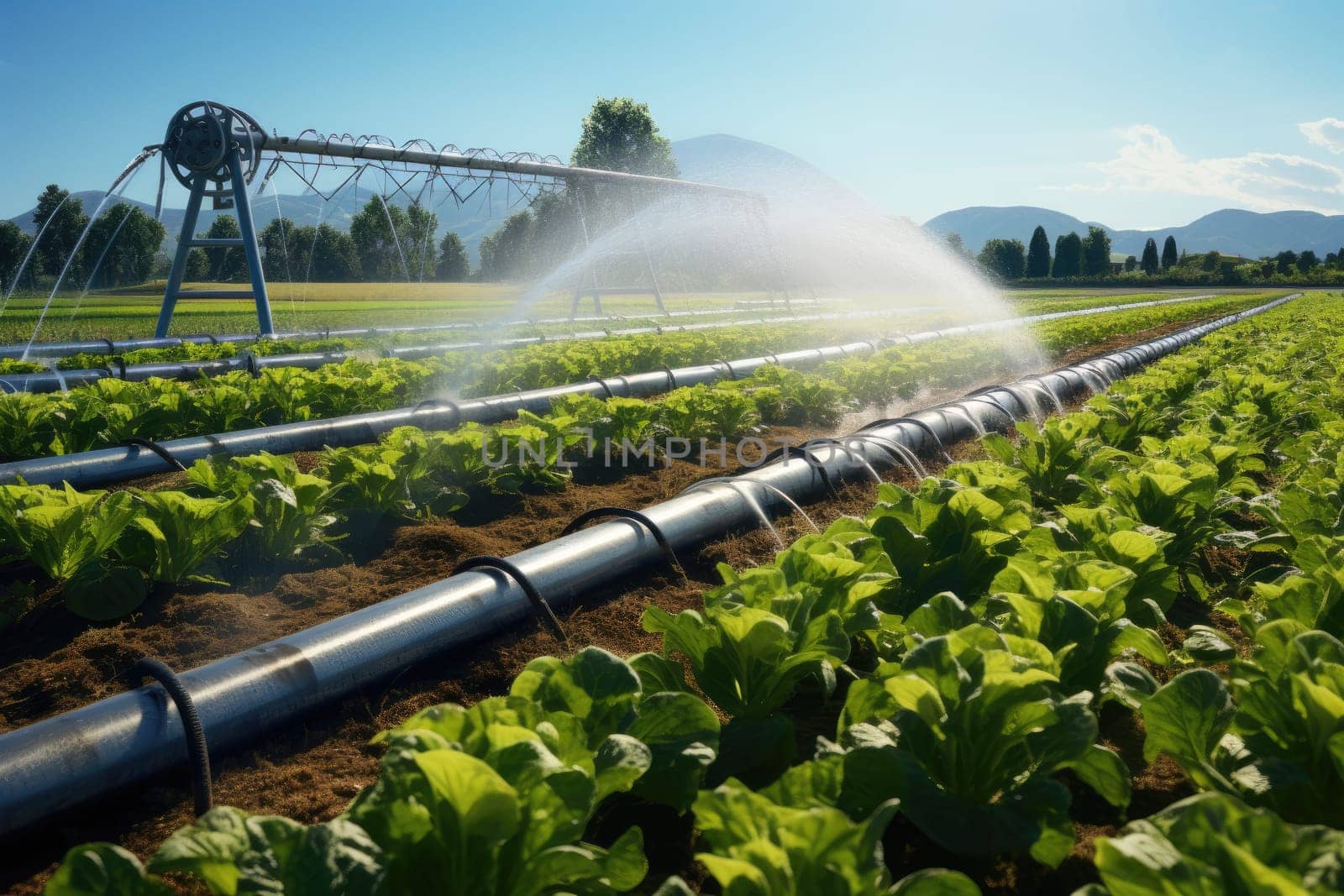 A state-of-the-art smart watering system designed to ensure optimal irrigation for plants, providing the perfect amount of water to support their growth and health.