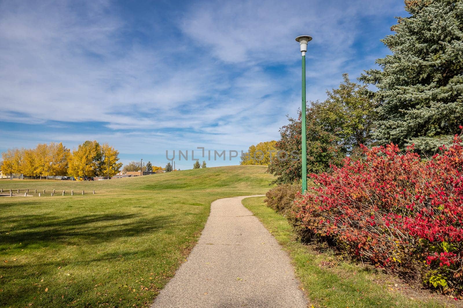 Kistakin Park is located in the Eastview neighborhood of Saskatoon.