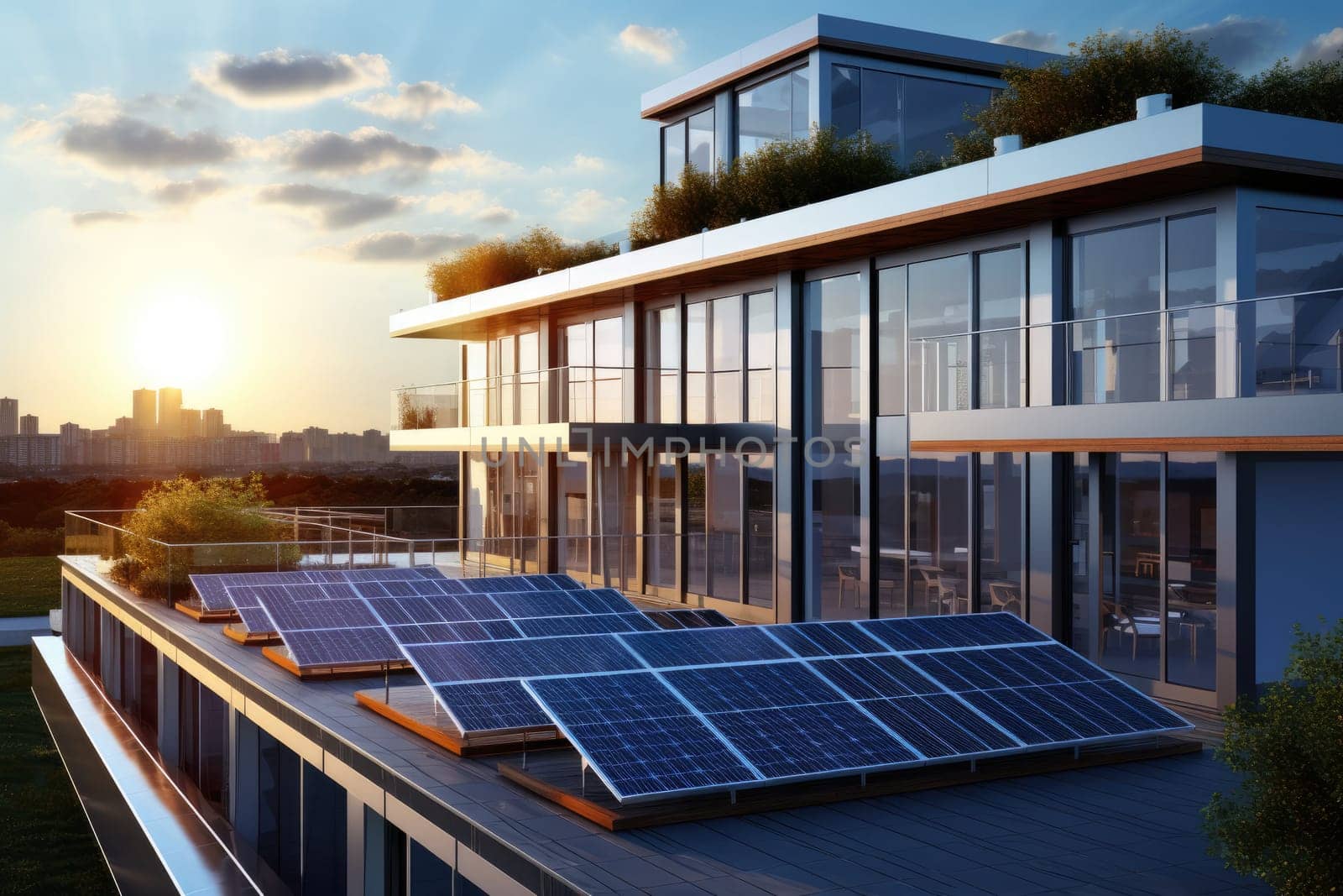 Incorporating Solar Panels into Urban Buildings for Green Energy Innovation by Yurich32