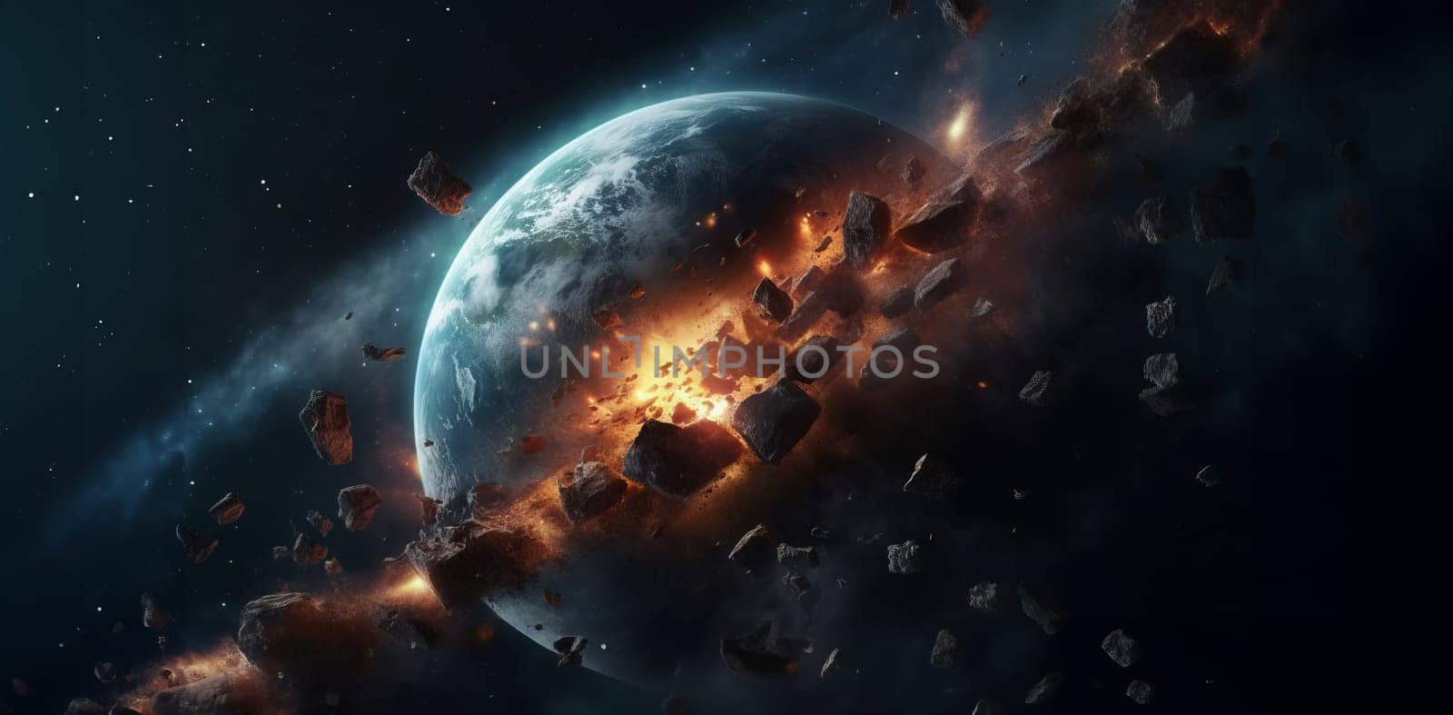 Red-hot asteroids are flying to Earth by studiodav