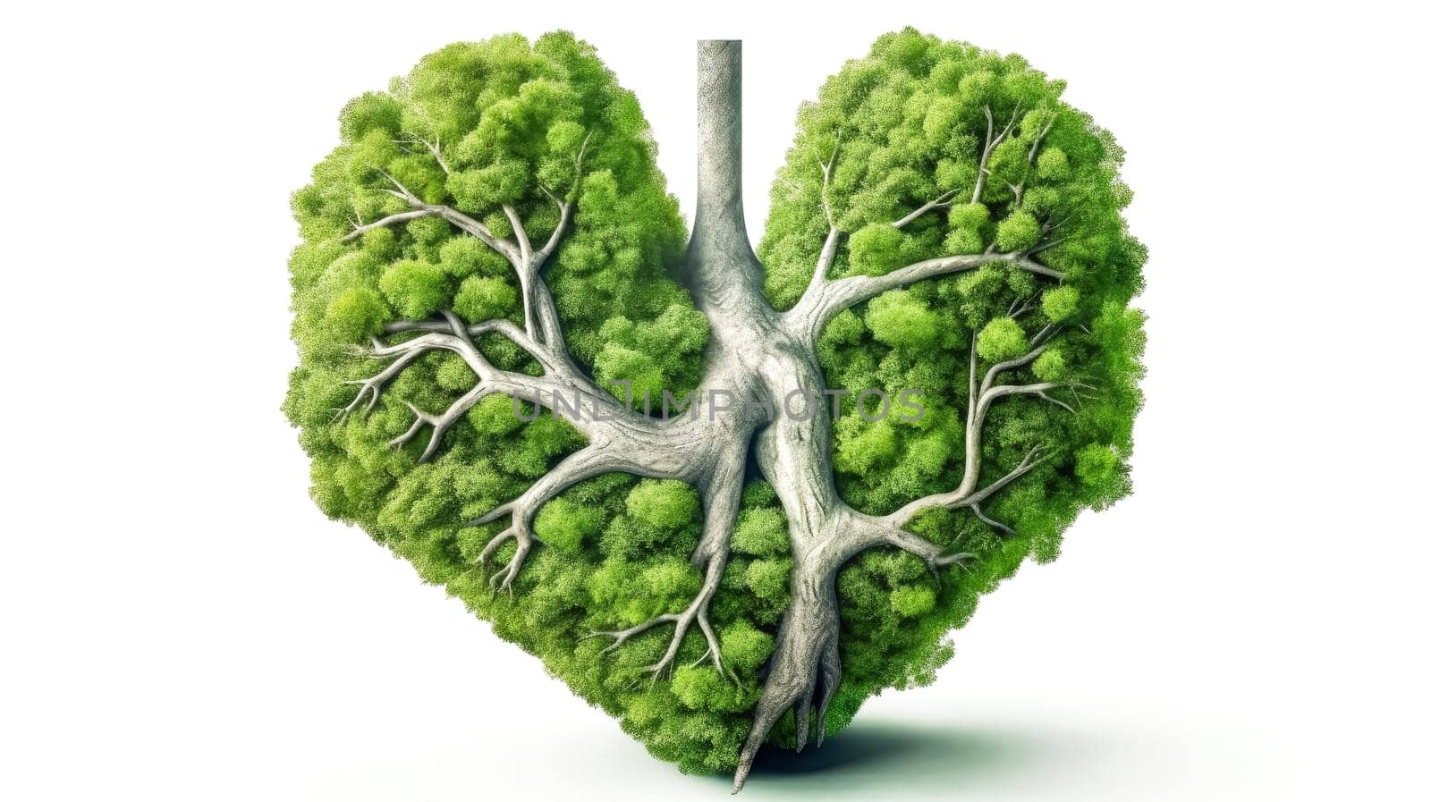 Natures heartbeat, A tree-shaped heart by Alla_Morozova93