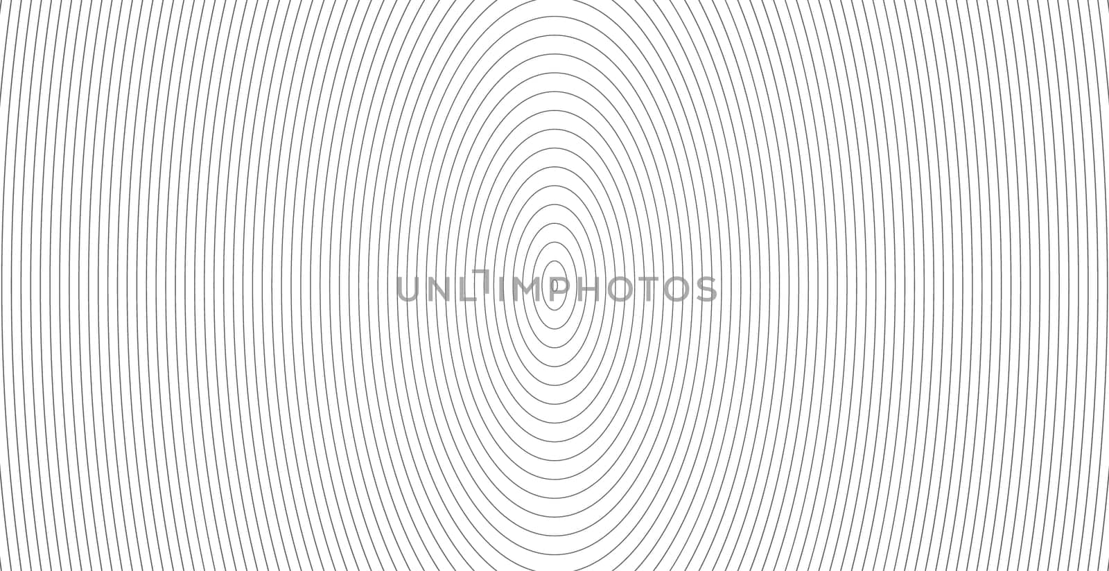 Concentric circle. Illustration for sound wave. Abstract circle line pattern. Black and white graphic