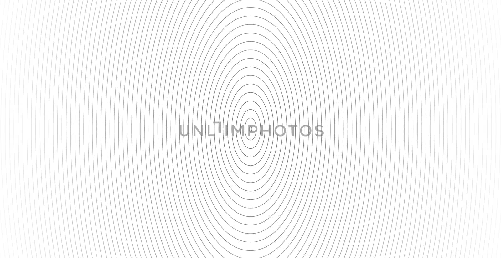 Concentric circle. Illustration for sound wave. Abstract circle line pattern. Black and white graphic