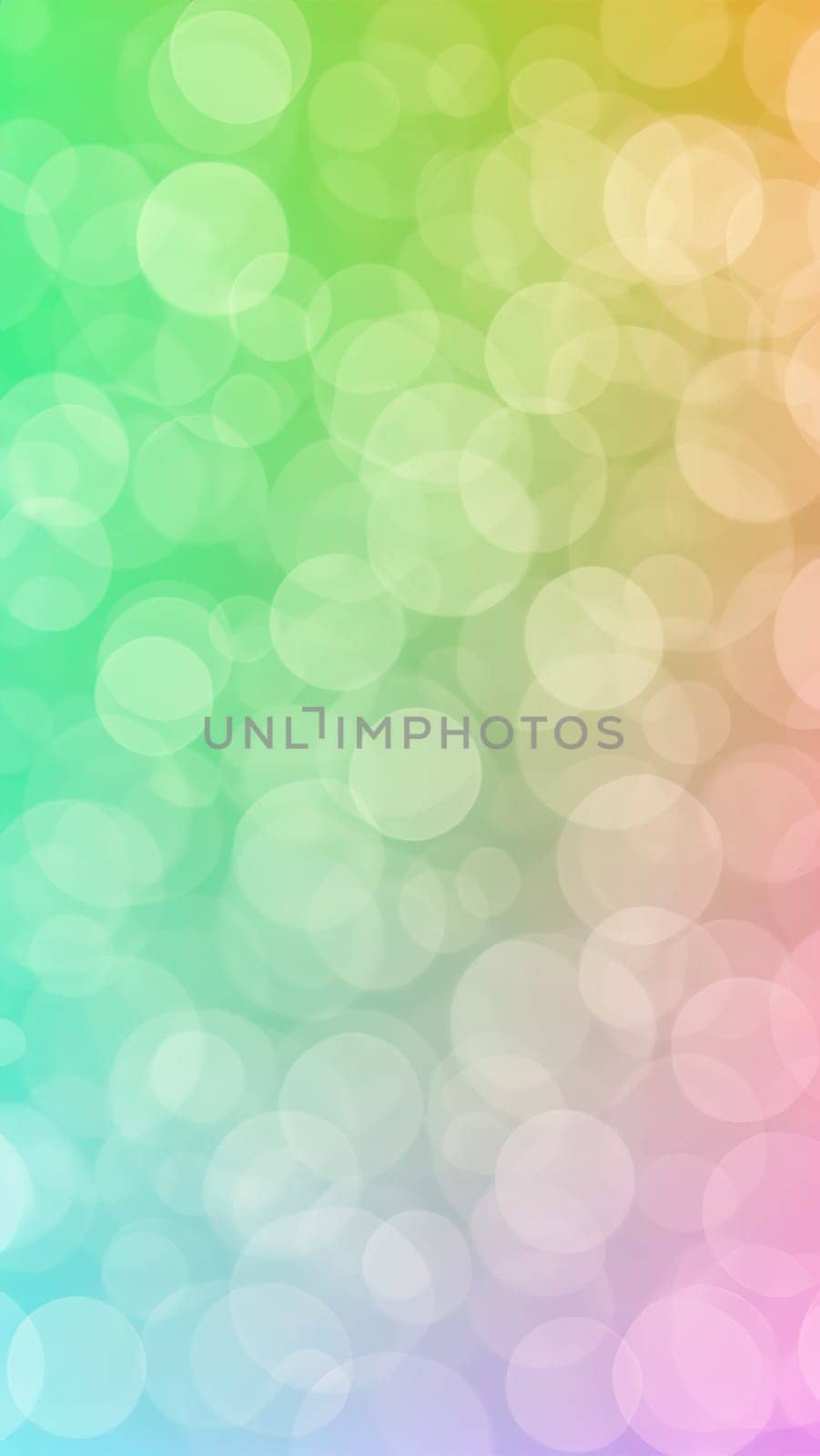 pastel colors bokeh background. Vertical image.Abstract circular bokeh background. Soft light defocused spots.