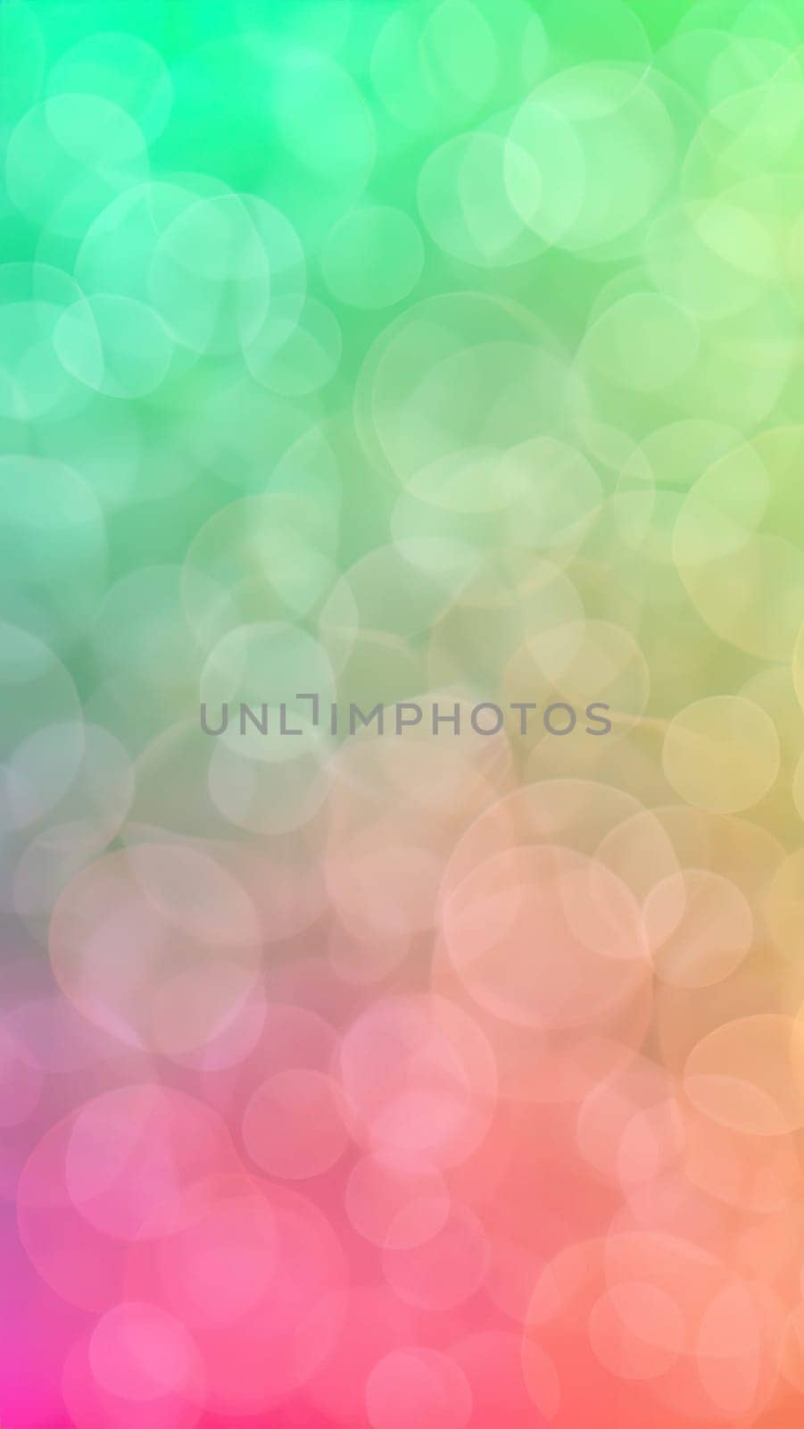 pastel colors bokeh background. Vertical image.Abstract circular bokeh background. Soft light defocused spots.