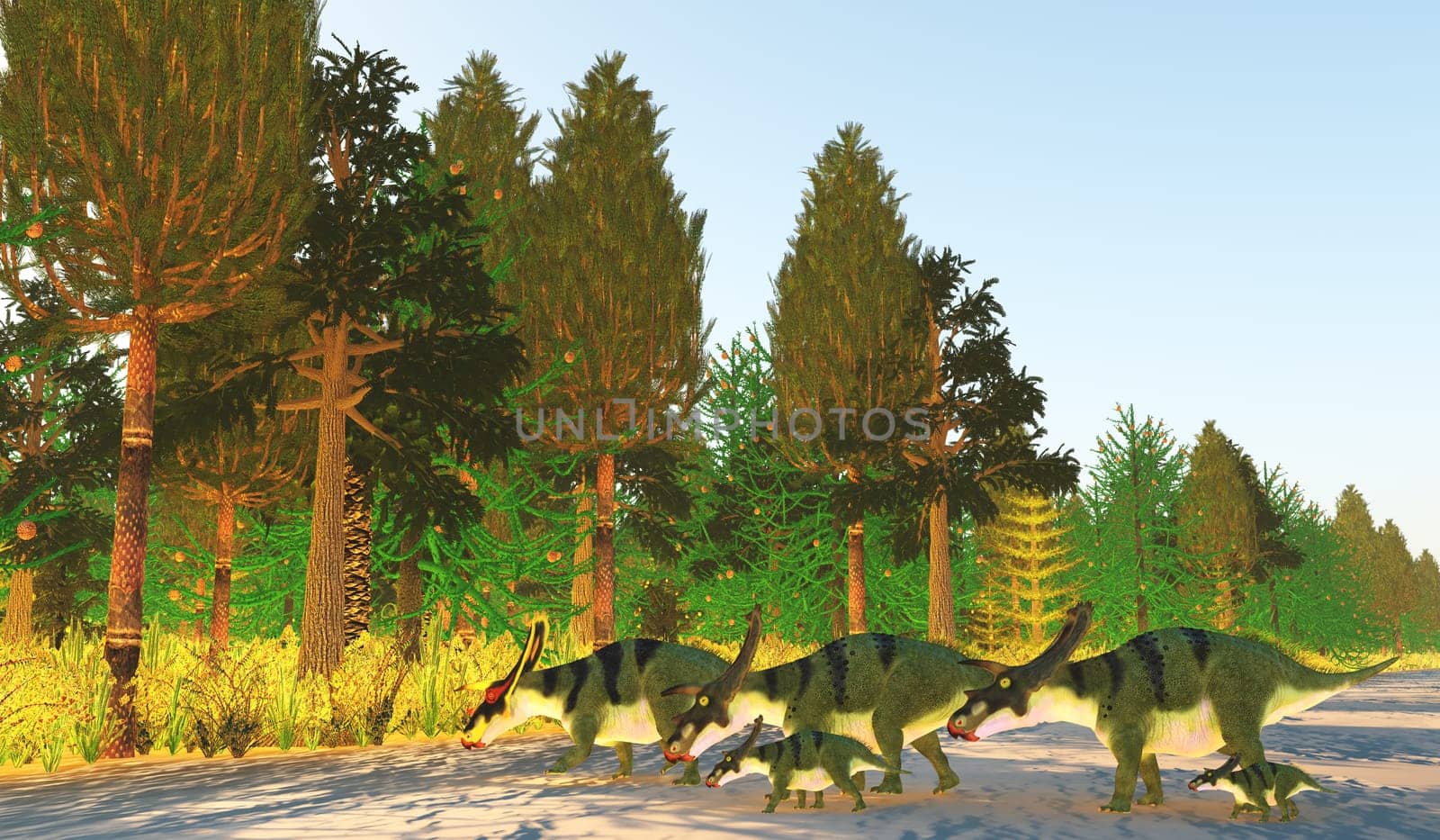 Anchiceratops Ecosystem by Catmando