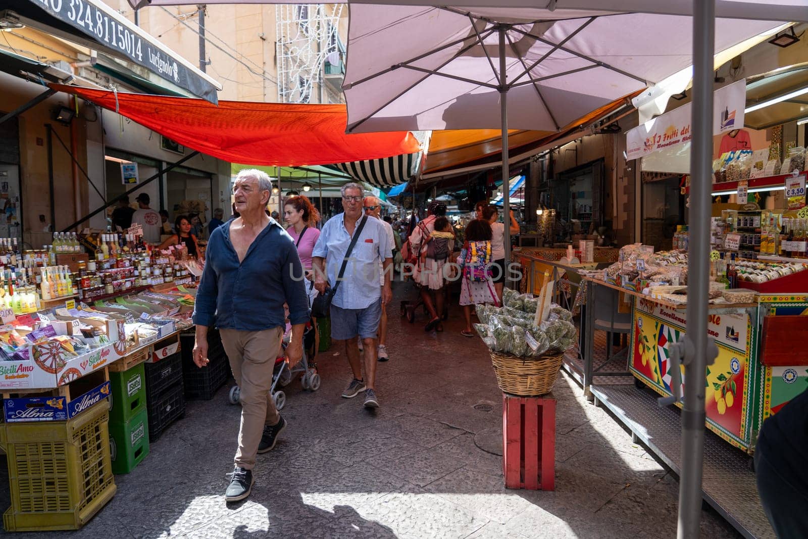 Ballaro Market in Palermo, Sicily by oliverfoerstner