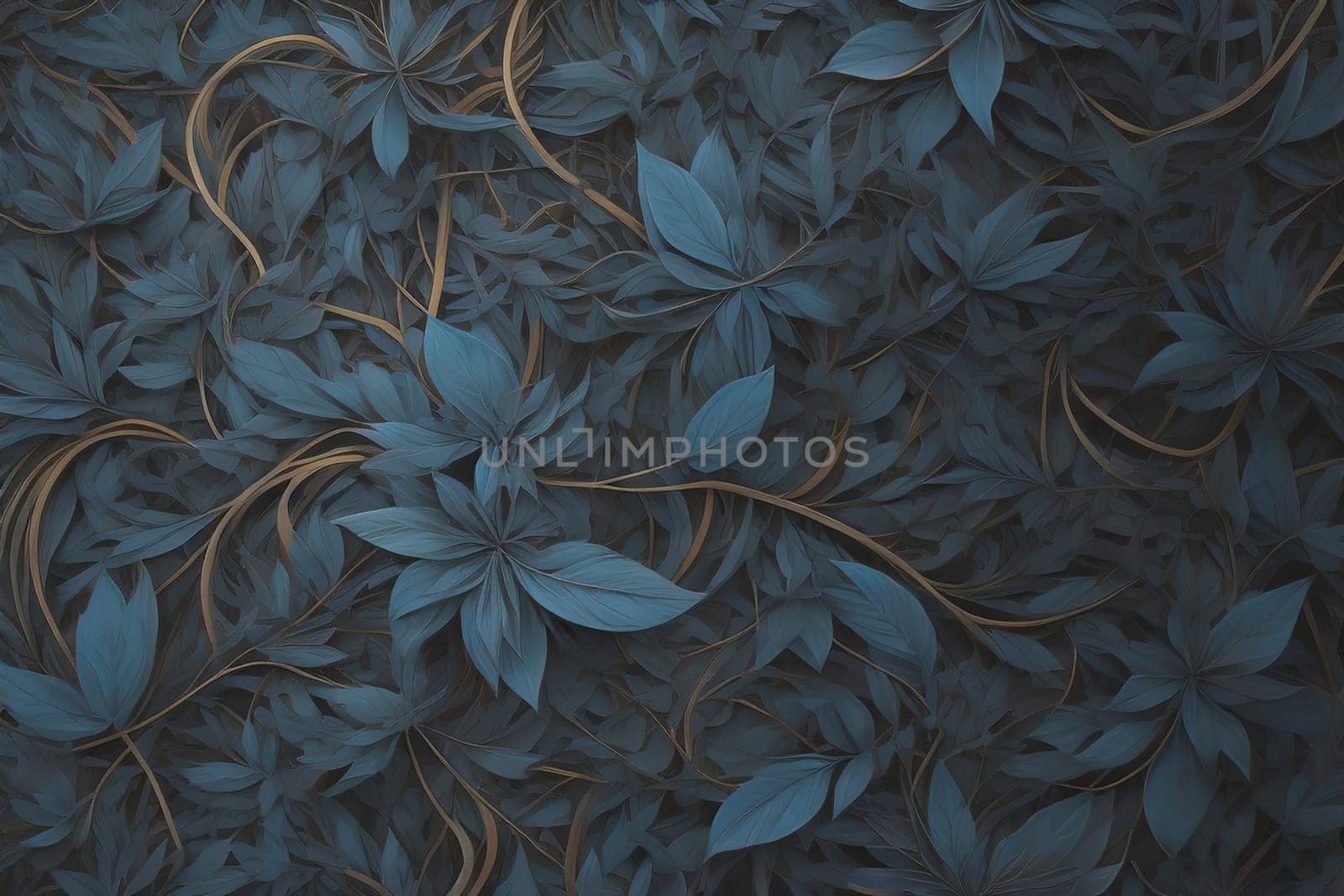Abstract fractal art background for creative design. generative ai