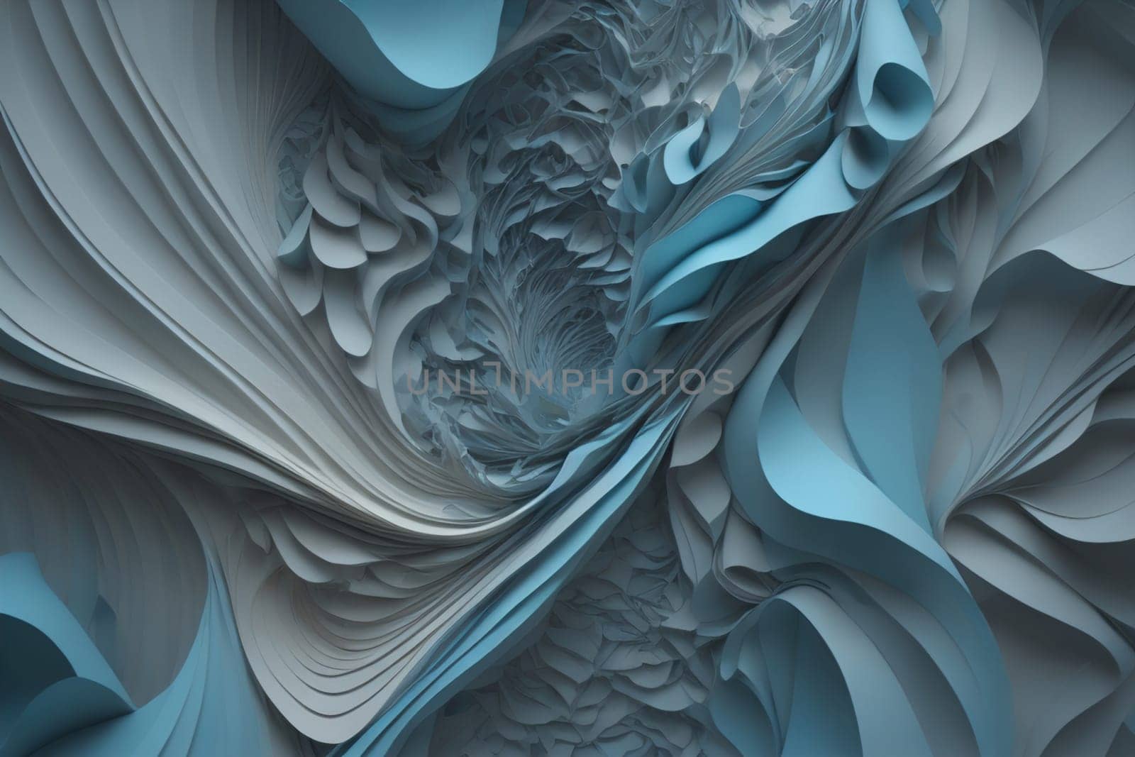 Abstract fractal art background for creative design. generative ai