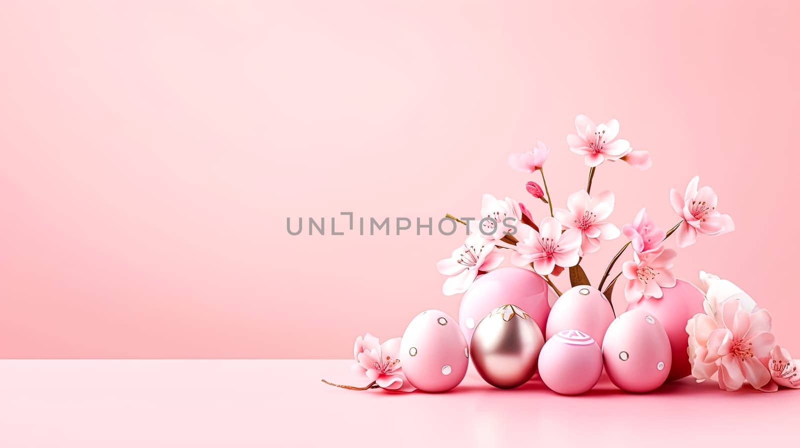 Easter bloom, A basket brimming with eggs by Alla_Morozova93