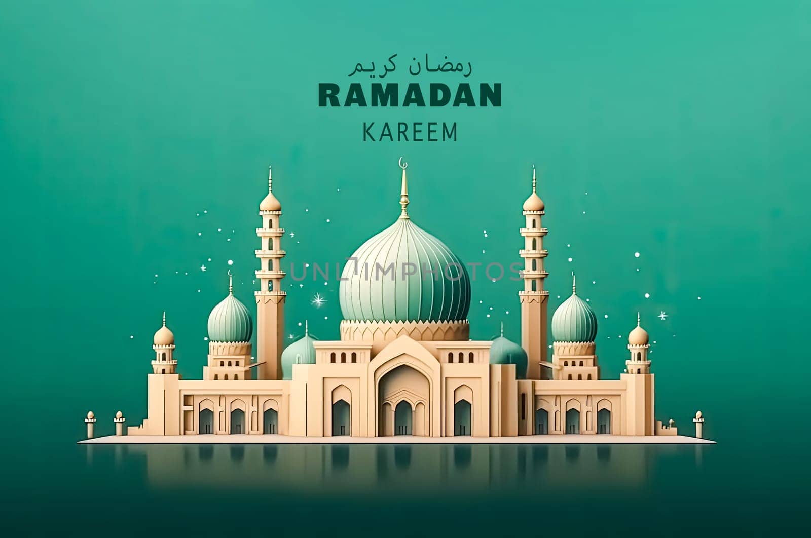 Sacred glow, A mosque aglow with celebration lights Ramadan Mubarak wishes adding to the spiritual charm of this holiest month.
