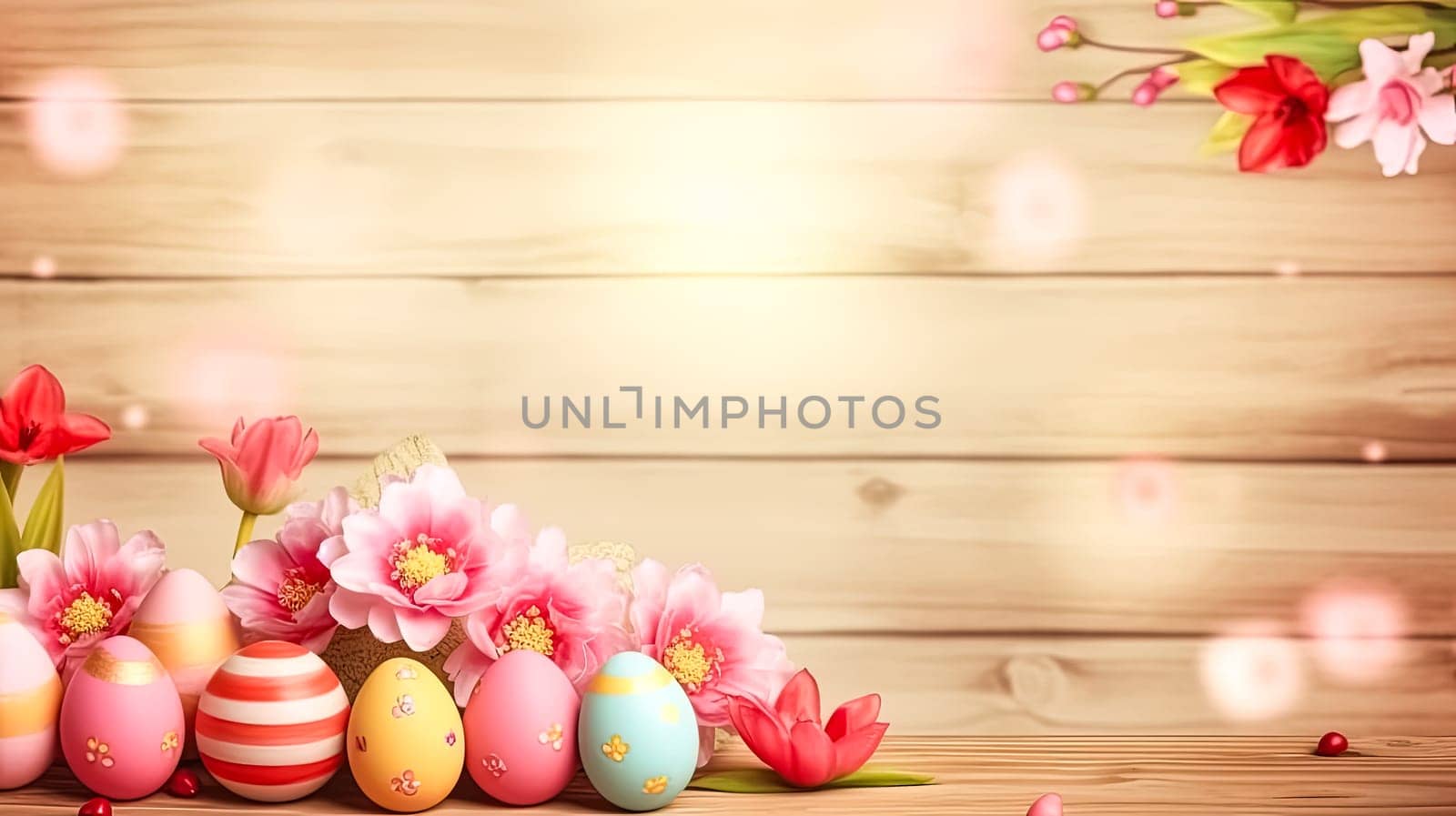 Easter bloom, A basket brimming with eggs by Alla_Morozova93