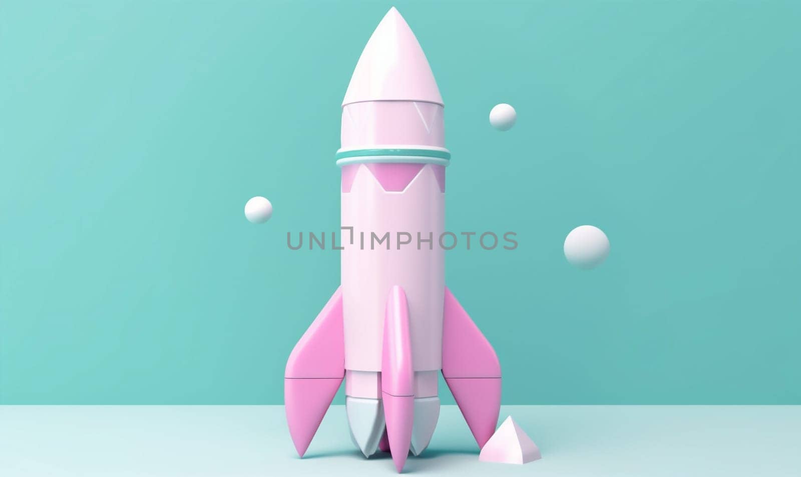start startup technology spaceship launch finance rocket space bitcoin business. Generative AI. by Vichizh