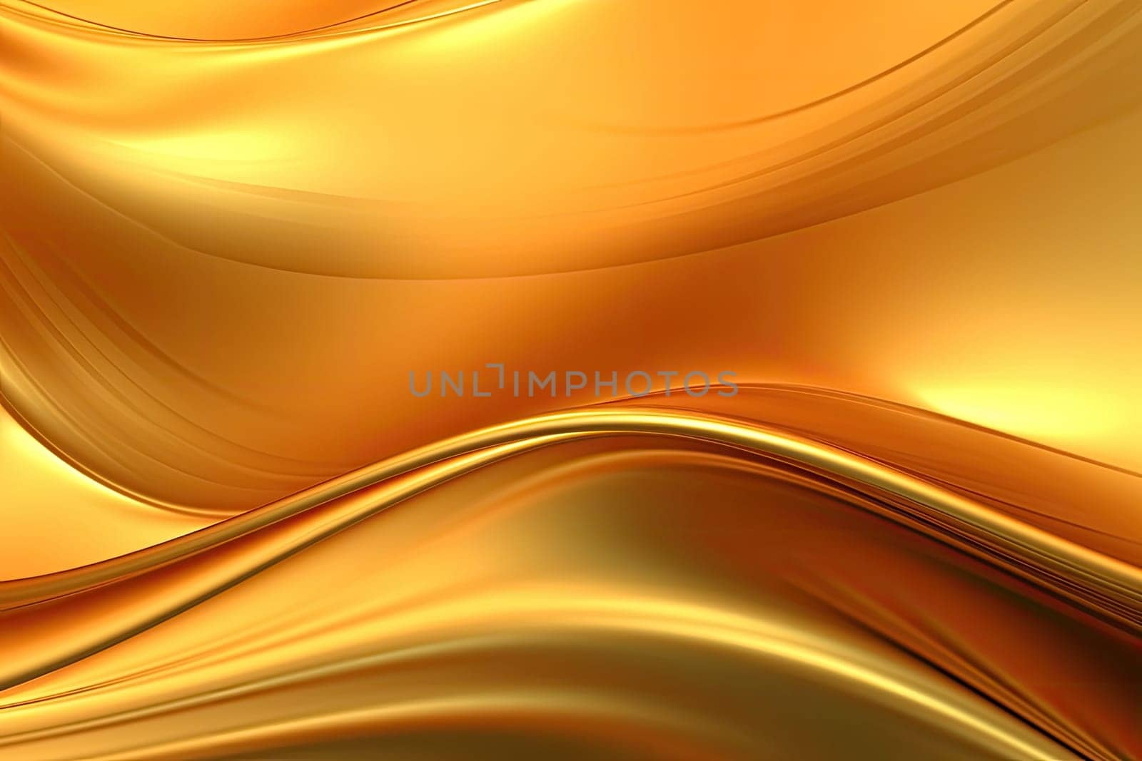 Gold background or texture and gradients shadow. AI Generative