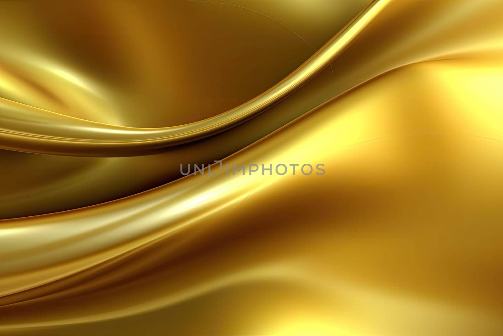 Gold background or texture and gradients shadow. AI Generative