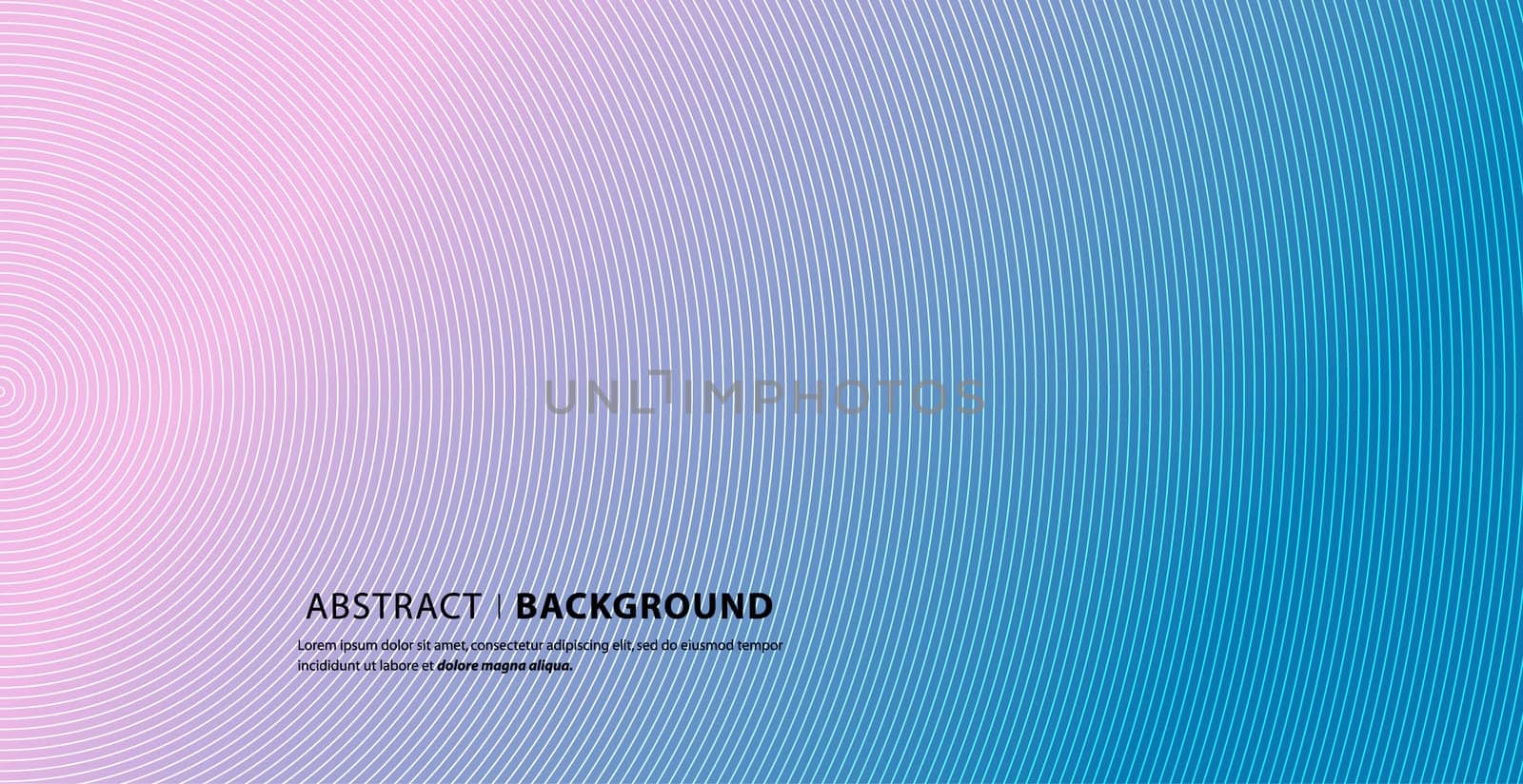 Circle line colorful halftone gradients background. Round for design elements in concept of technology, science or modern. Eps10 vector