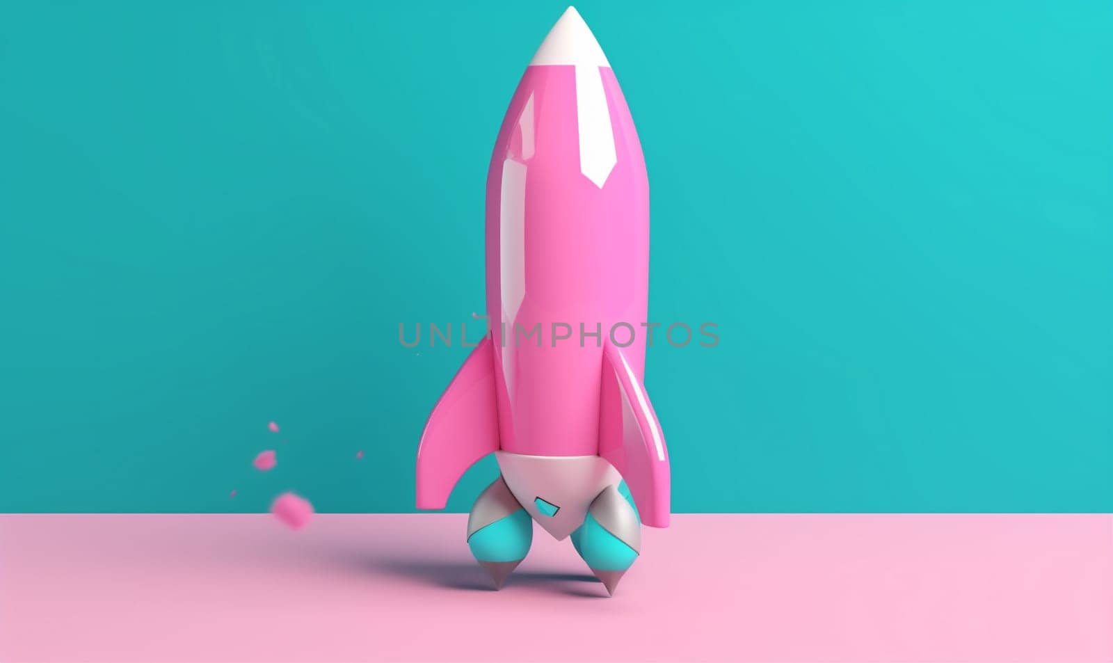 technology finance launch startup start rocket spaceship space business bitcoin. Generative AI. by Vichizh
