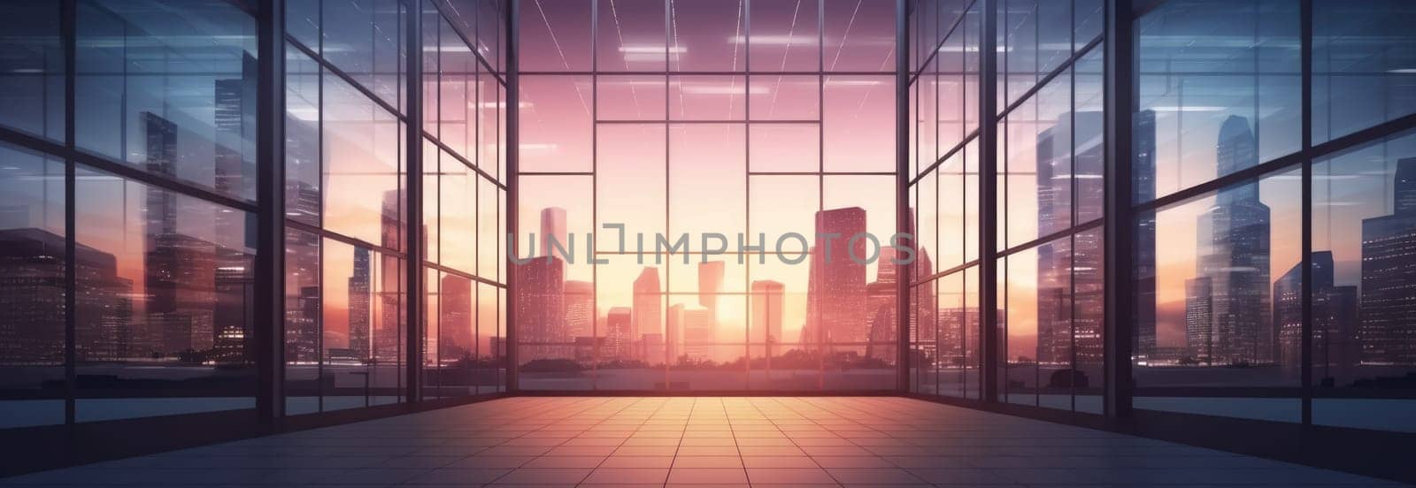 abstract business interior double exposure modern office background comeliness