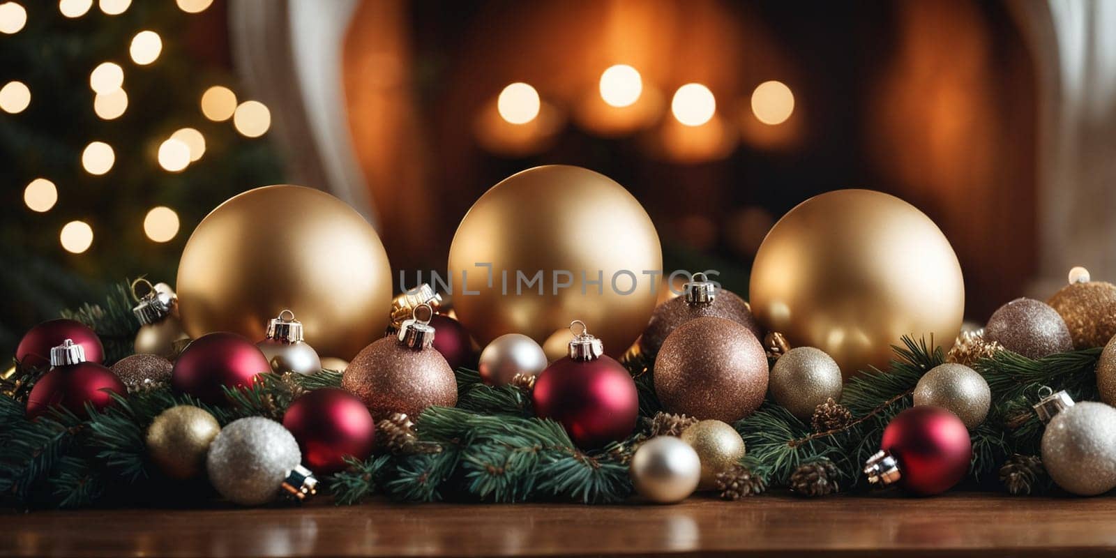 Lovely Christmas background by NeuroSky