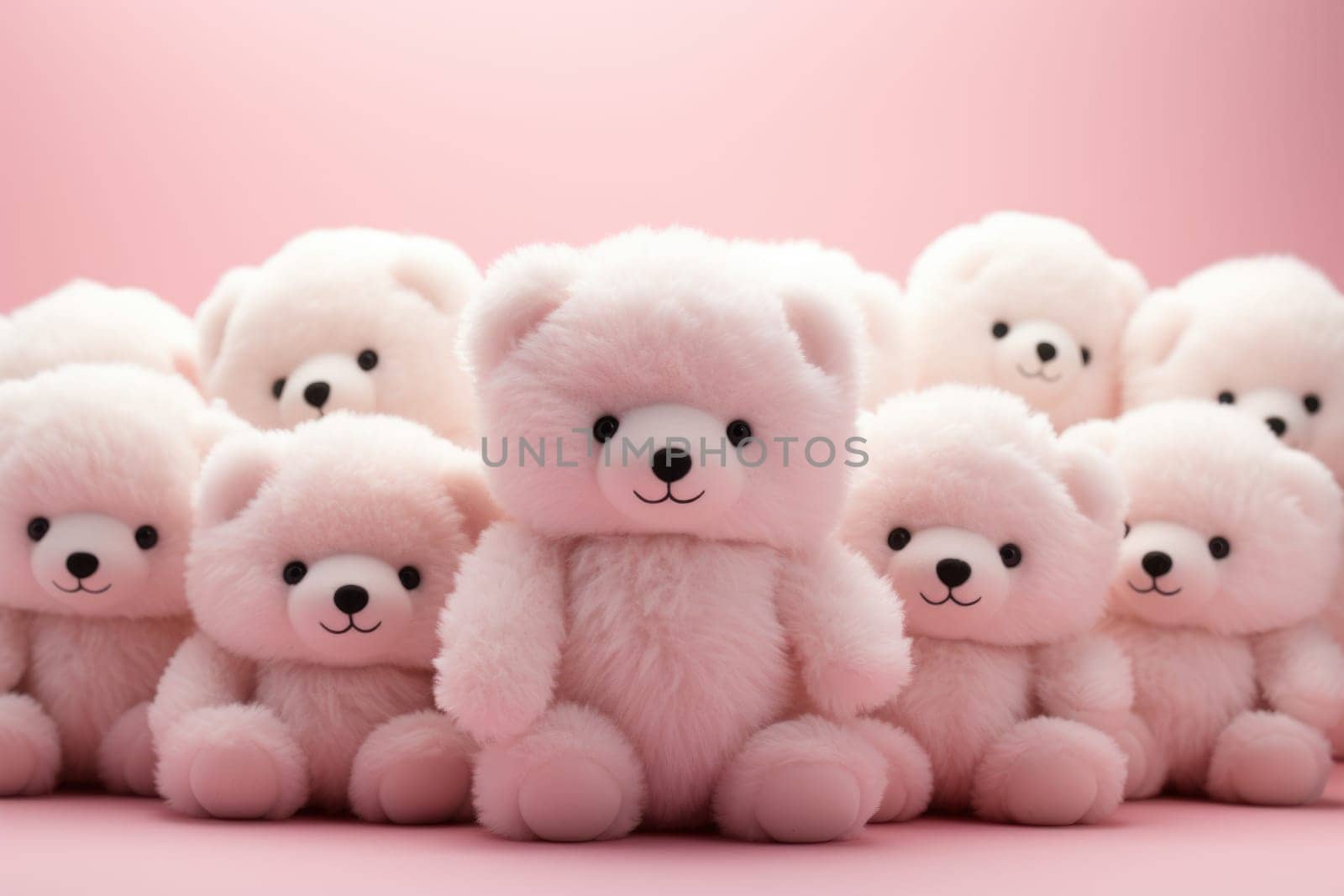 teddy bear isolated on white background. AI Generated by Desperada