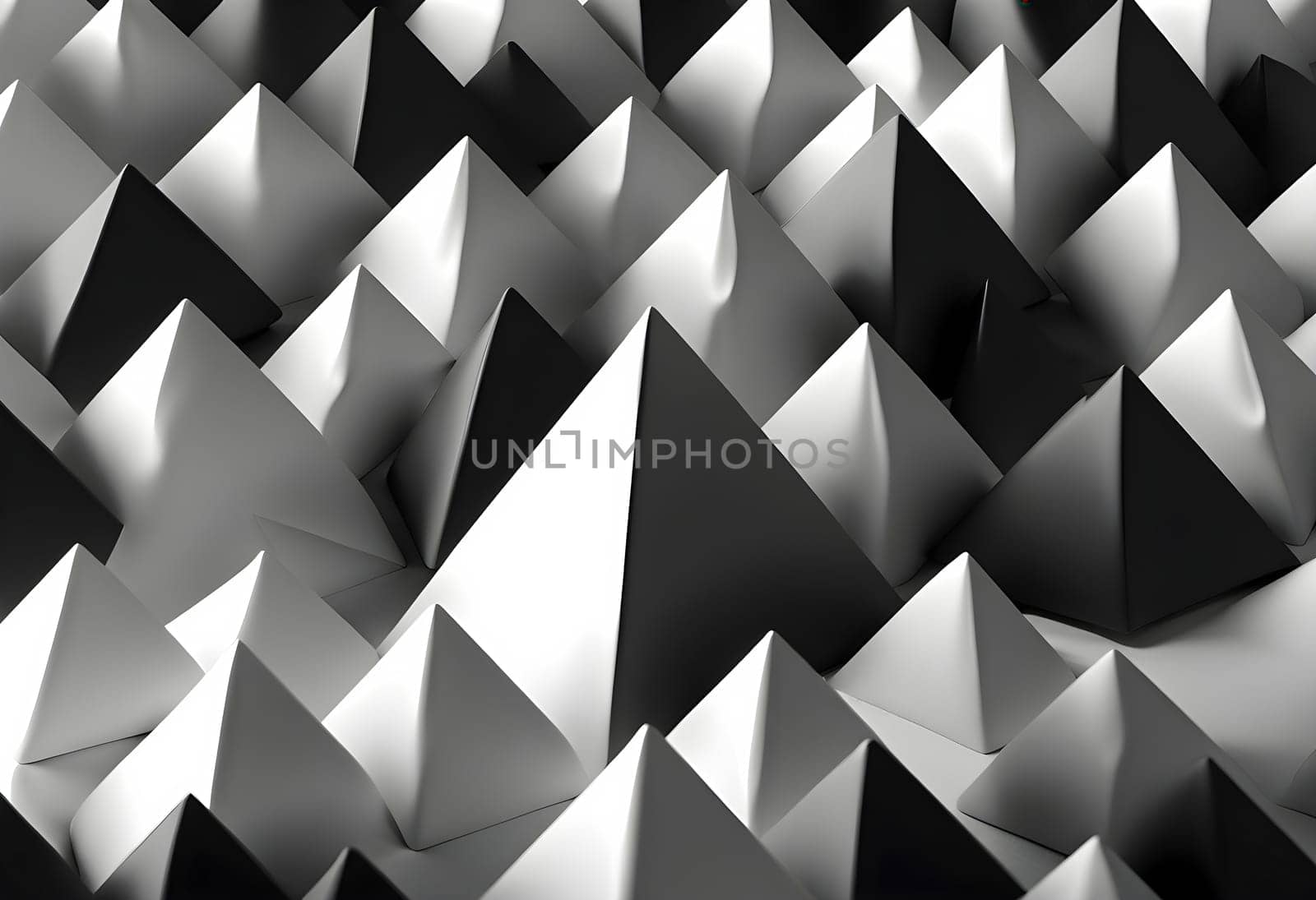 black and white photo of a wall, 3D render of hell background, black background, pyramids by rostik924