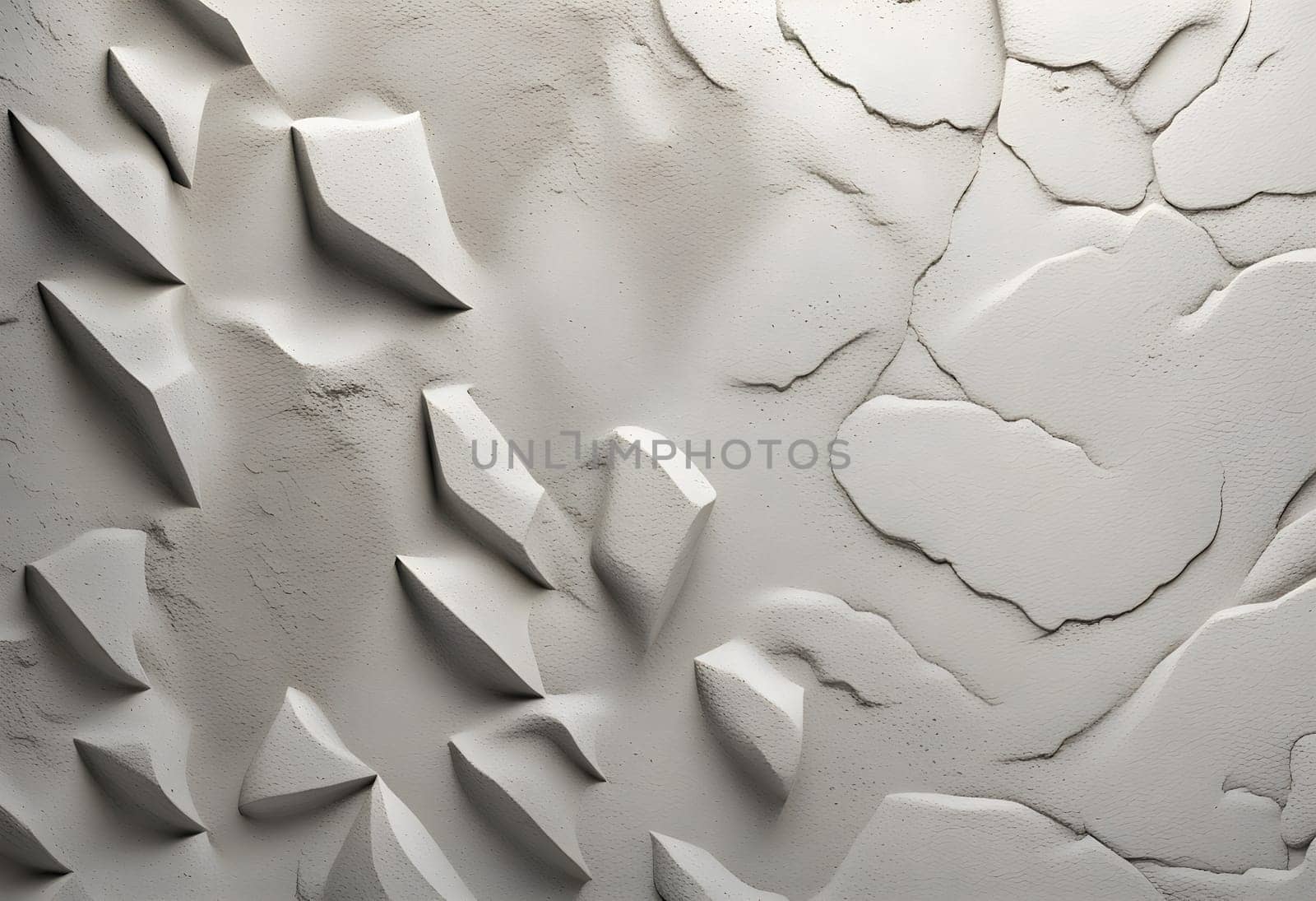 close-up of cement wall with white paint, close-up matte image of concrete art, ultra-fine detail, physics-based rendering by rostik924